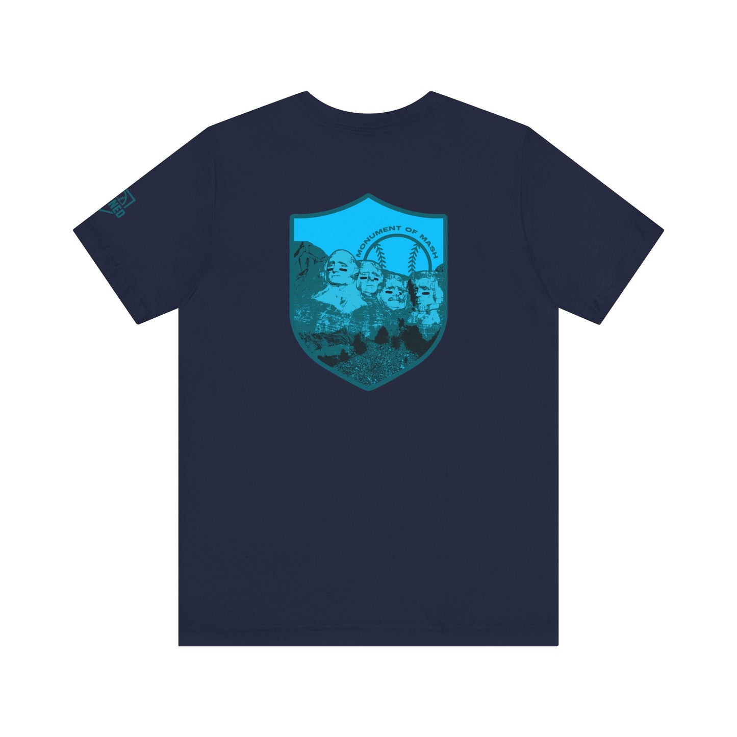 MONUMENT OF MASH Tee (Blue Font)