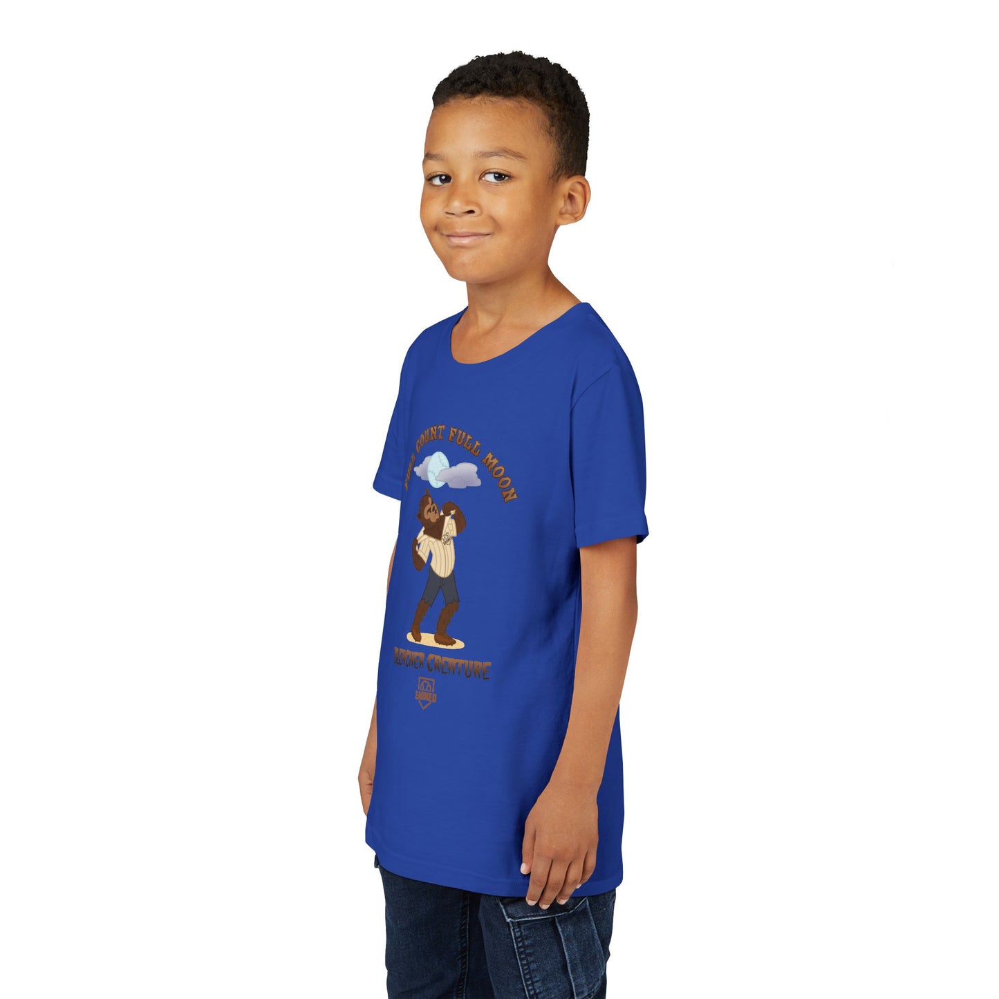 FULL COUNT FULL MOON Youth Tee - BLEACHER CREATURE Collection