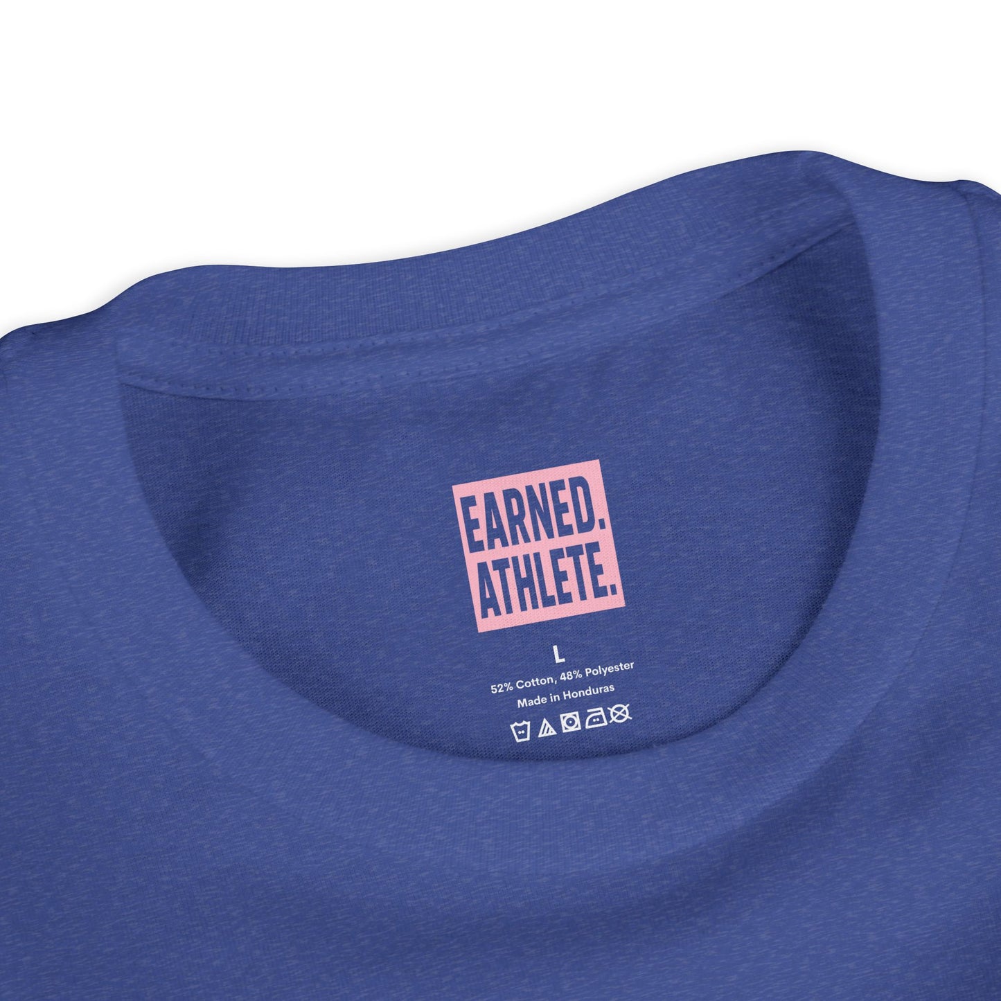 CAGE WORK MAKES GAME WORK Youth Tee (Pink Font)