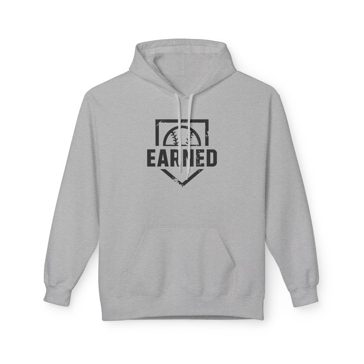 EARNED Logo Hoodie (Black Font)