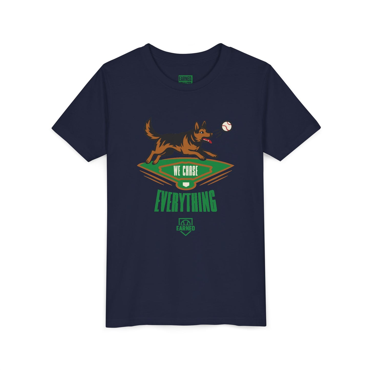WE CHASE EVERYTHING Youth Tee - BARK PARK Collection