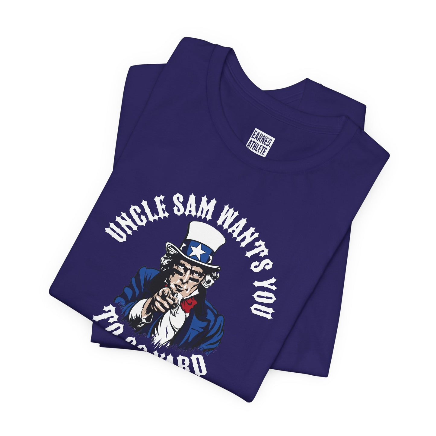UNCLE SAM WANTS YOU Tee (White Font)