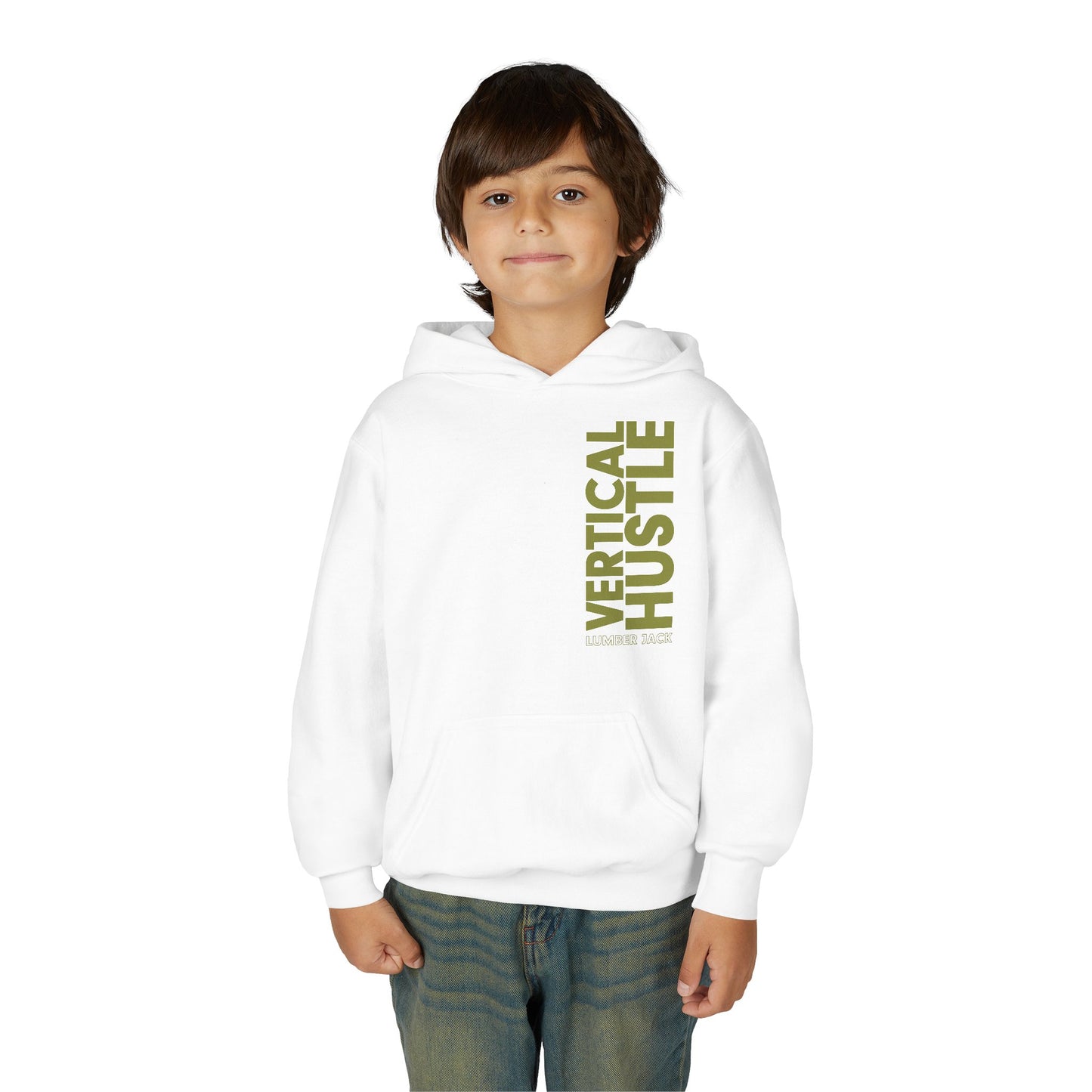 VERTICAL HUSTLE Youth Hoodie - LUMBER JACK Collection