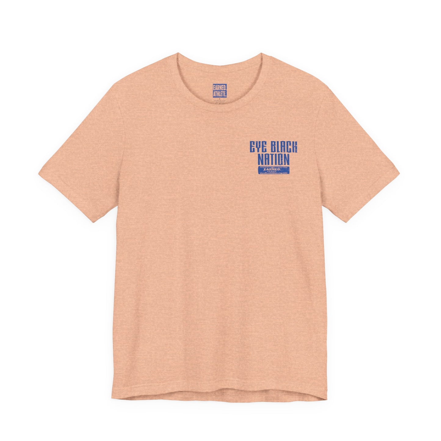EYE BLACK NATION / WARRIOR Tee (Blue Font)
