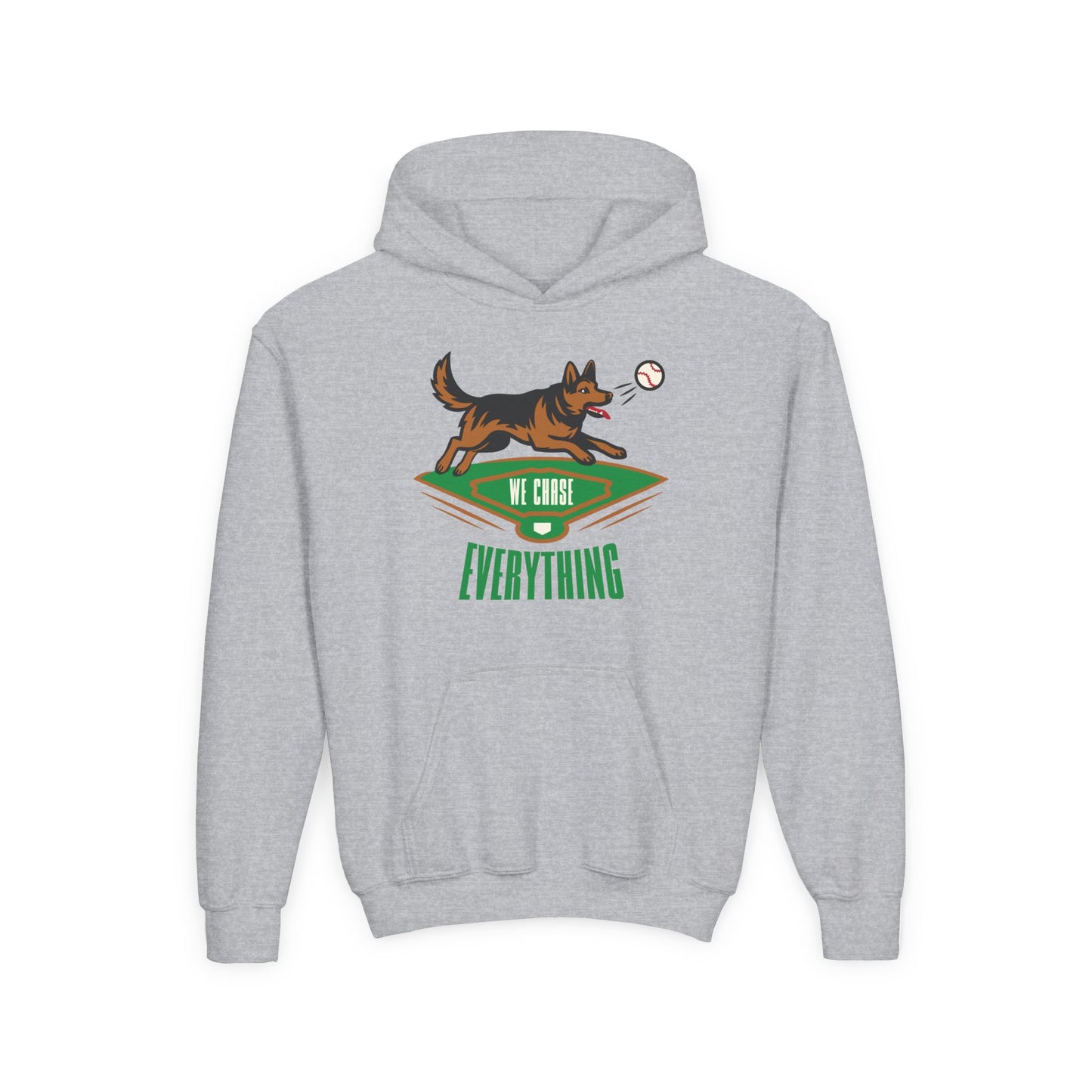 WE CHASE EVERYTHING Youth Hoodie - BARK PARK Collection