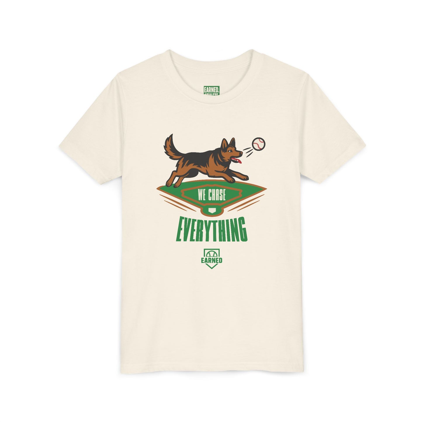 WE CHASE EVERYTHING Youth Tee - BARK PARK Collection