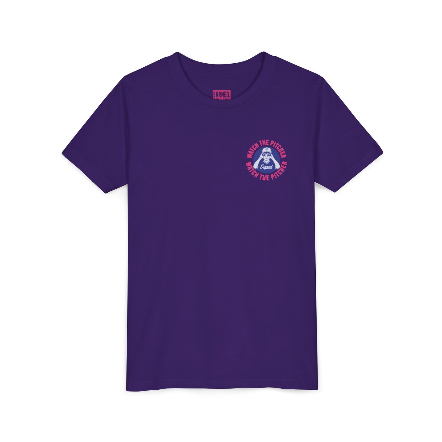 WATCH THE PITCHER Youth Tee - DUGOUT CHANT Collection