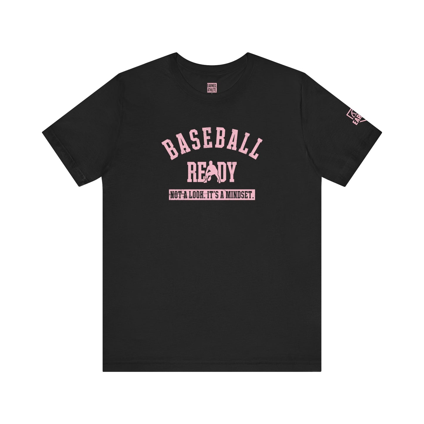 BASEBALL READY Tee (Pink Font)