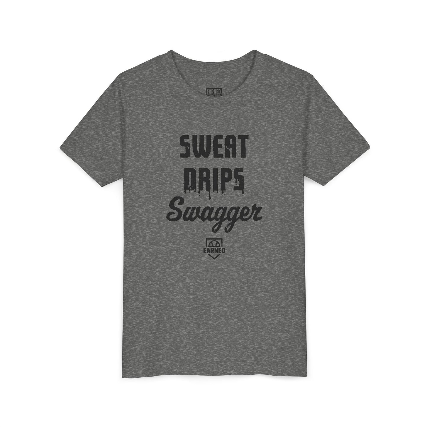 SWEAT DRIPS SWAGGER Youth Tee (Black Font)