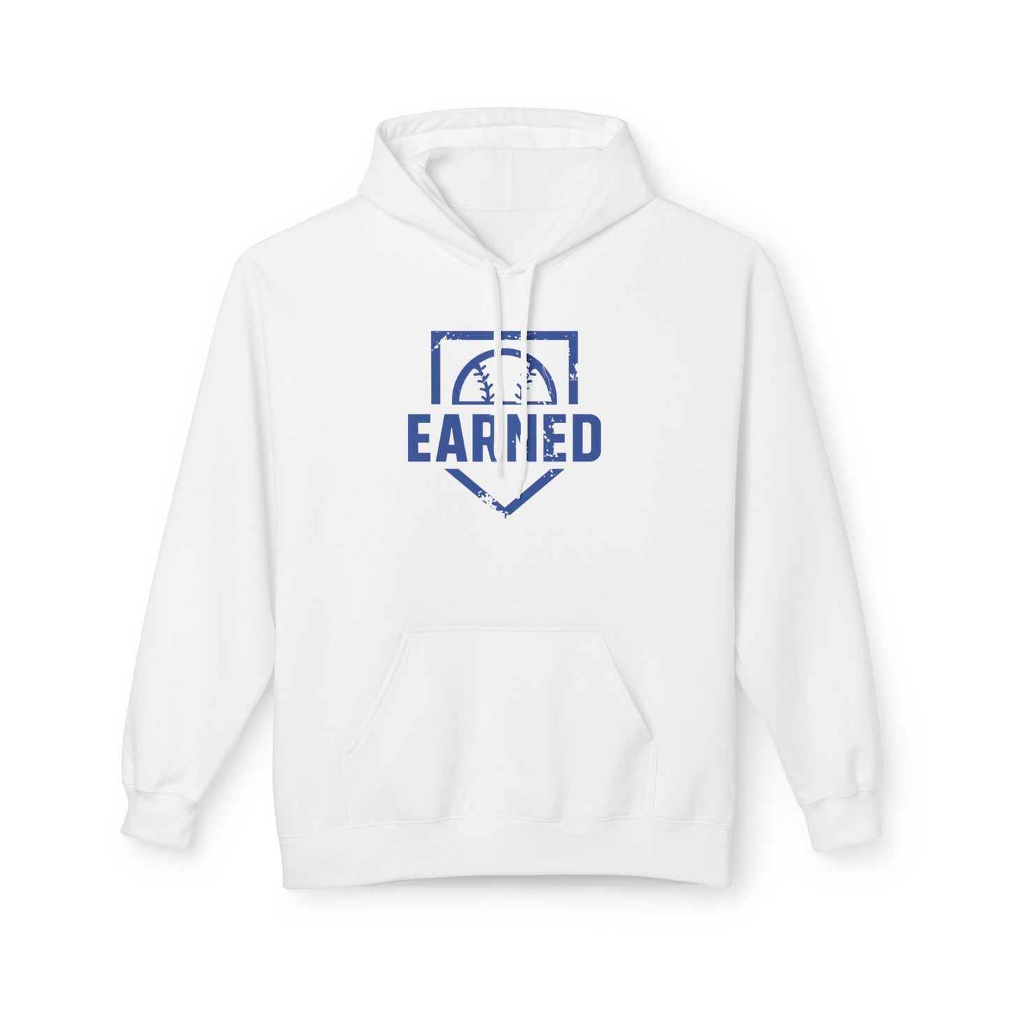 EARNED Logo Hoodie (Blue Font)