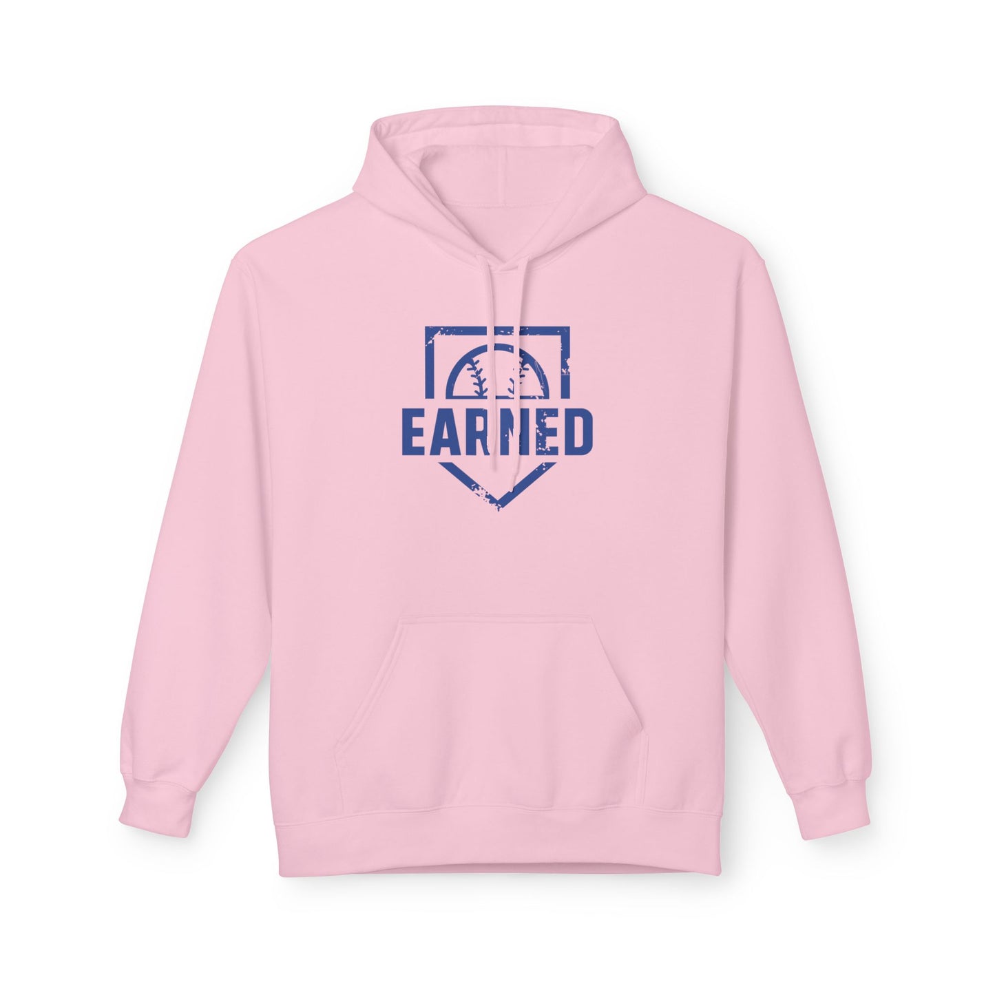 EARNED Logo Hoodie (Blue Font)
