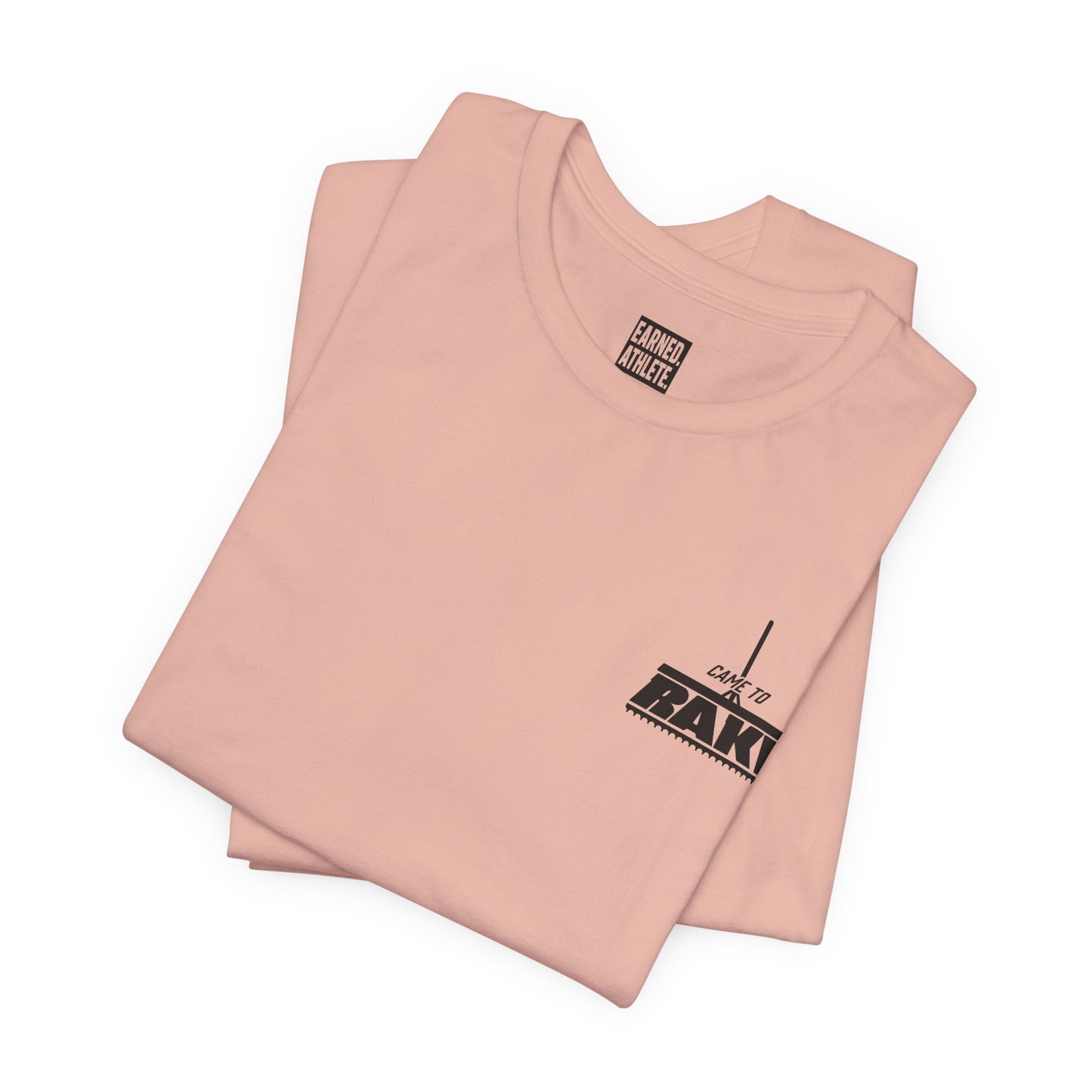 CAME TO RAKE Tee (Black Font)