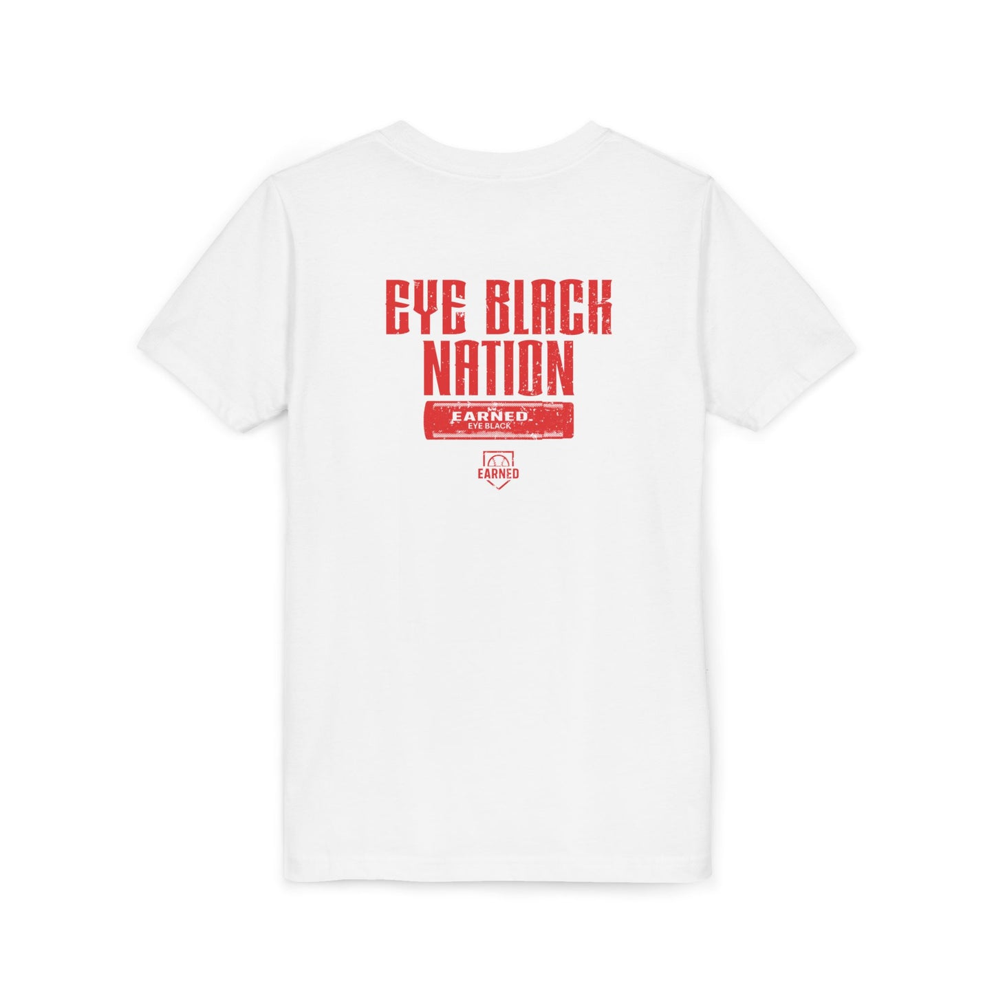 EYE BLACK NATION Youth Tee (Red Font)