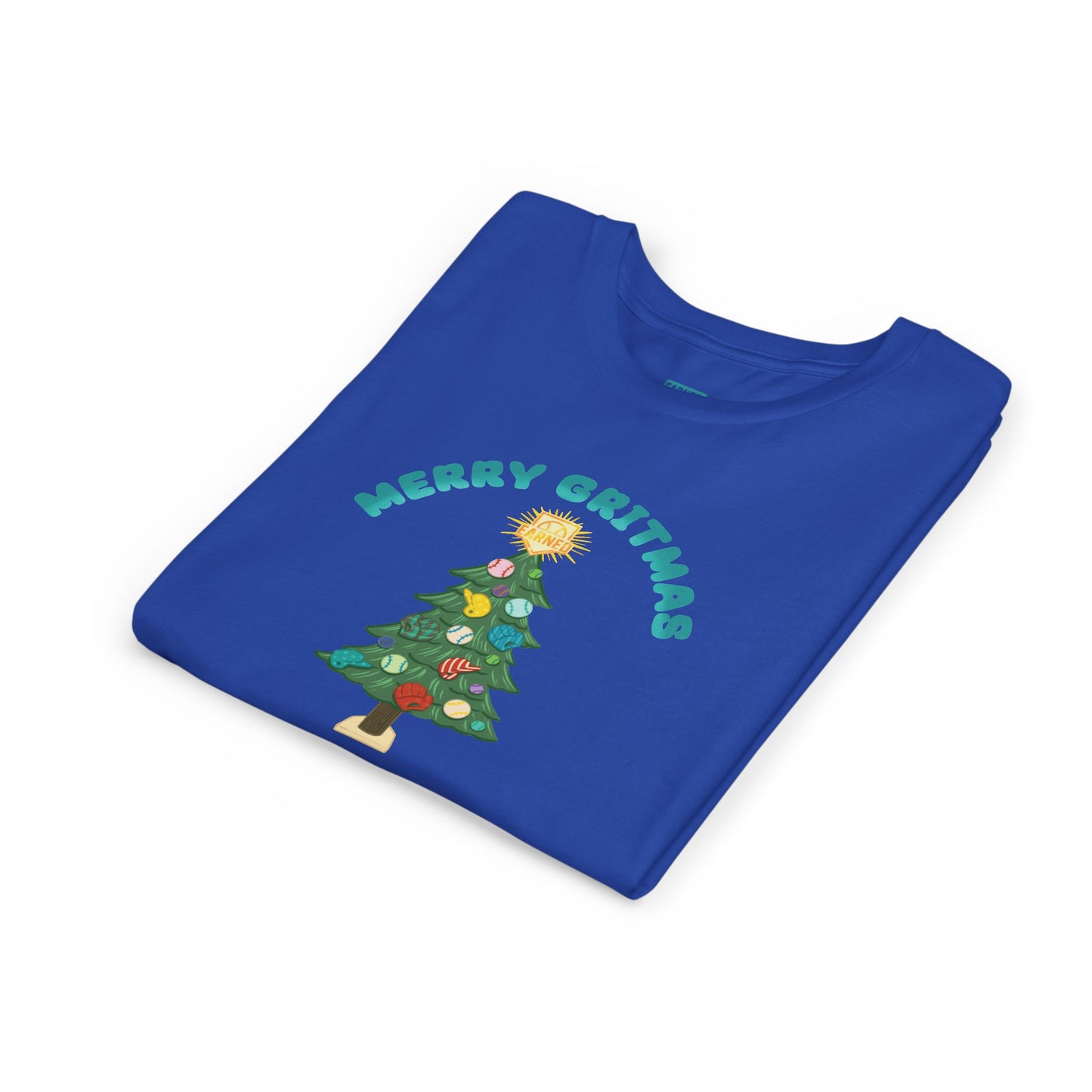 MERRY GRITMAS Youth Tee - SLEIGH SQUAD Collection