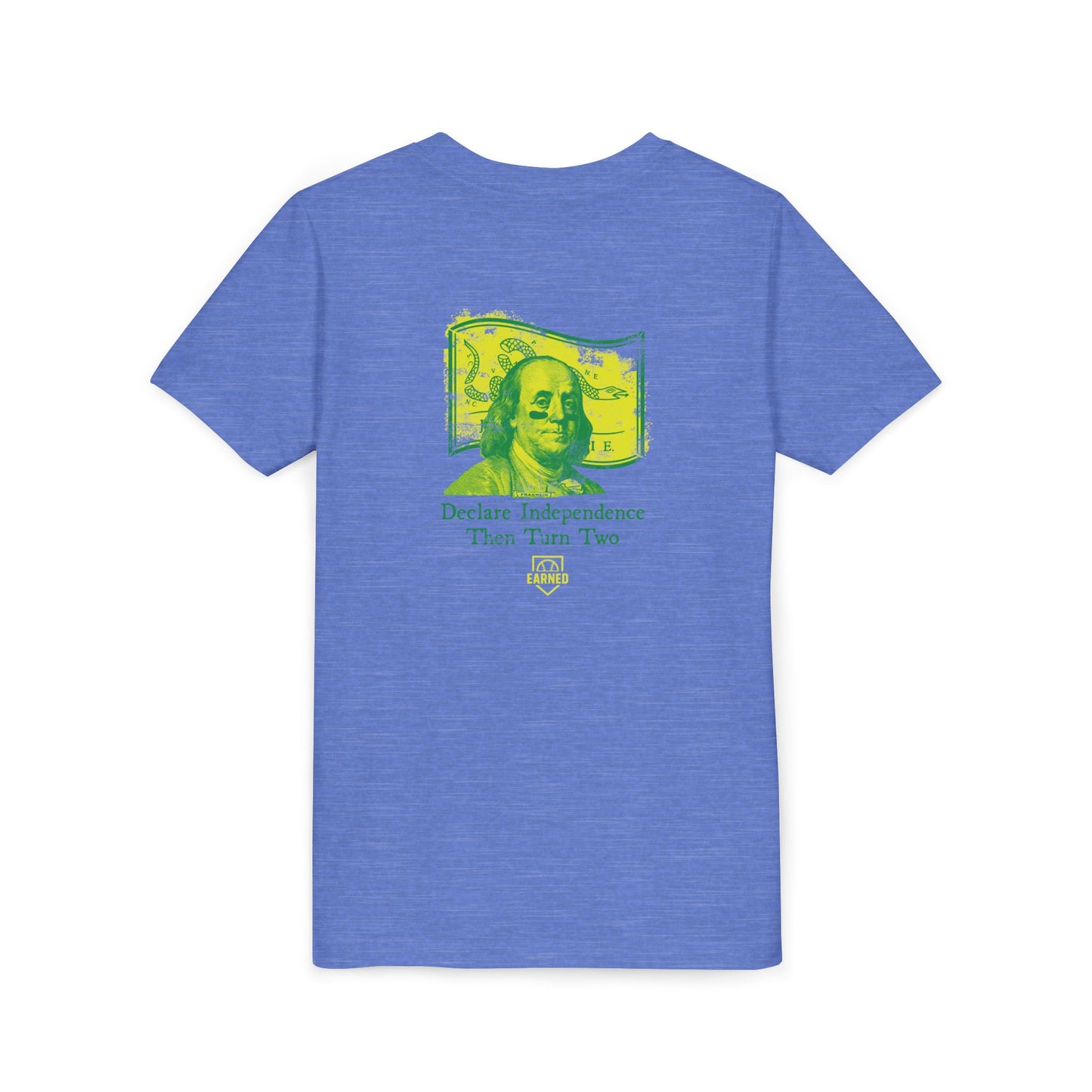 TURN TWO WITH BEN Youth Tee (Yellow Logo)