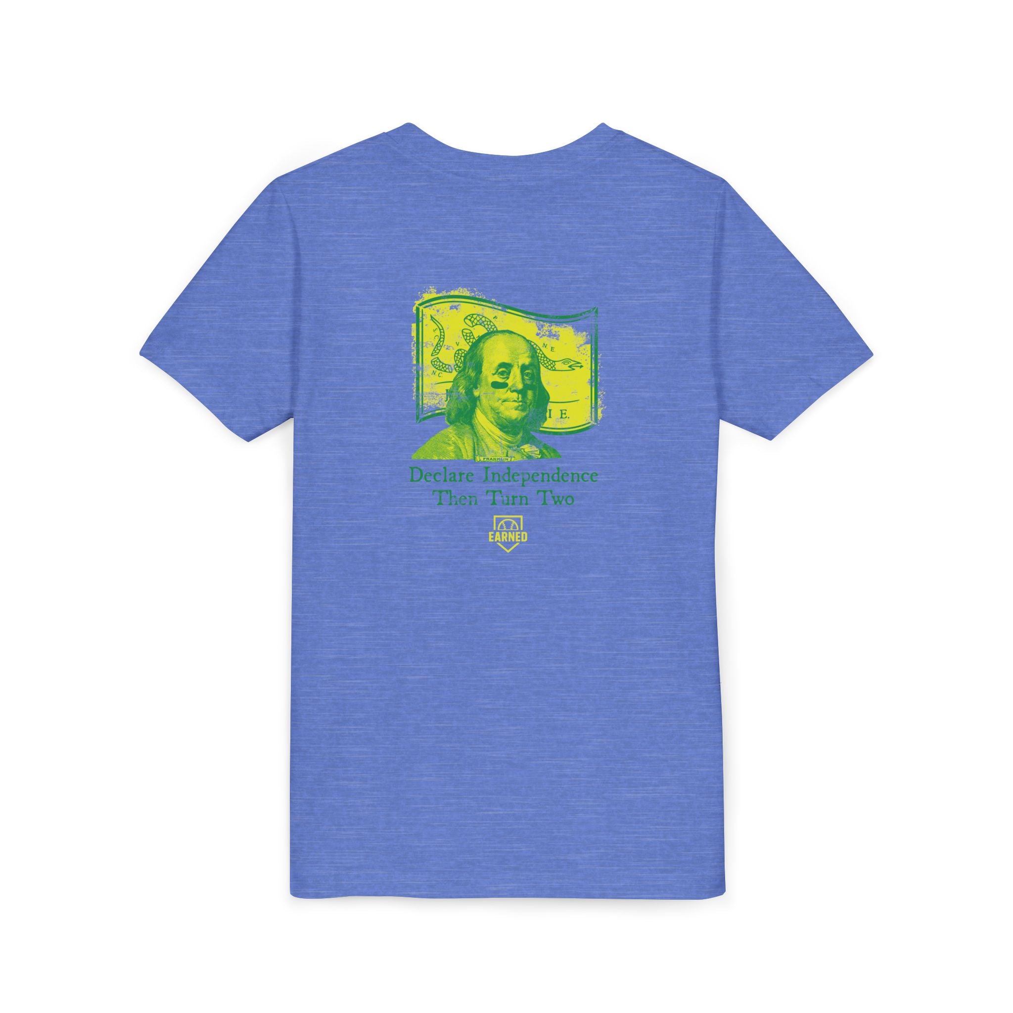 TURN TWO WITH BEN Youth Tee (Yellow Logo)