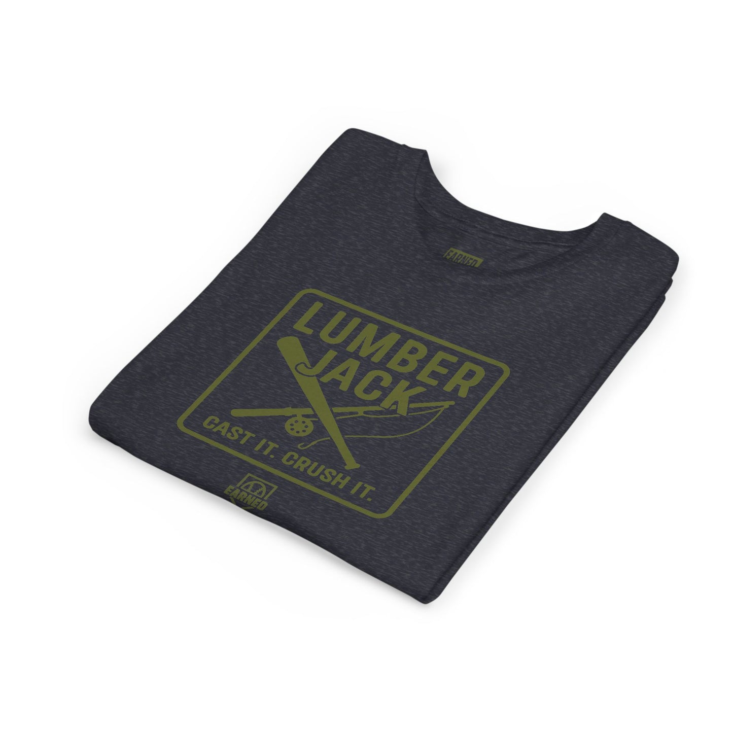 CAST IT. CRUSH IT. Youth Tee – LUMBER JACK Collection