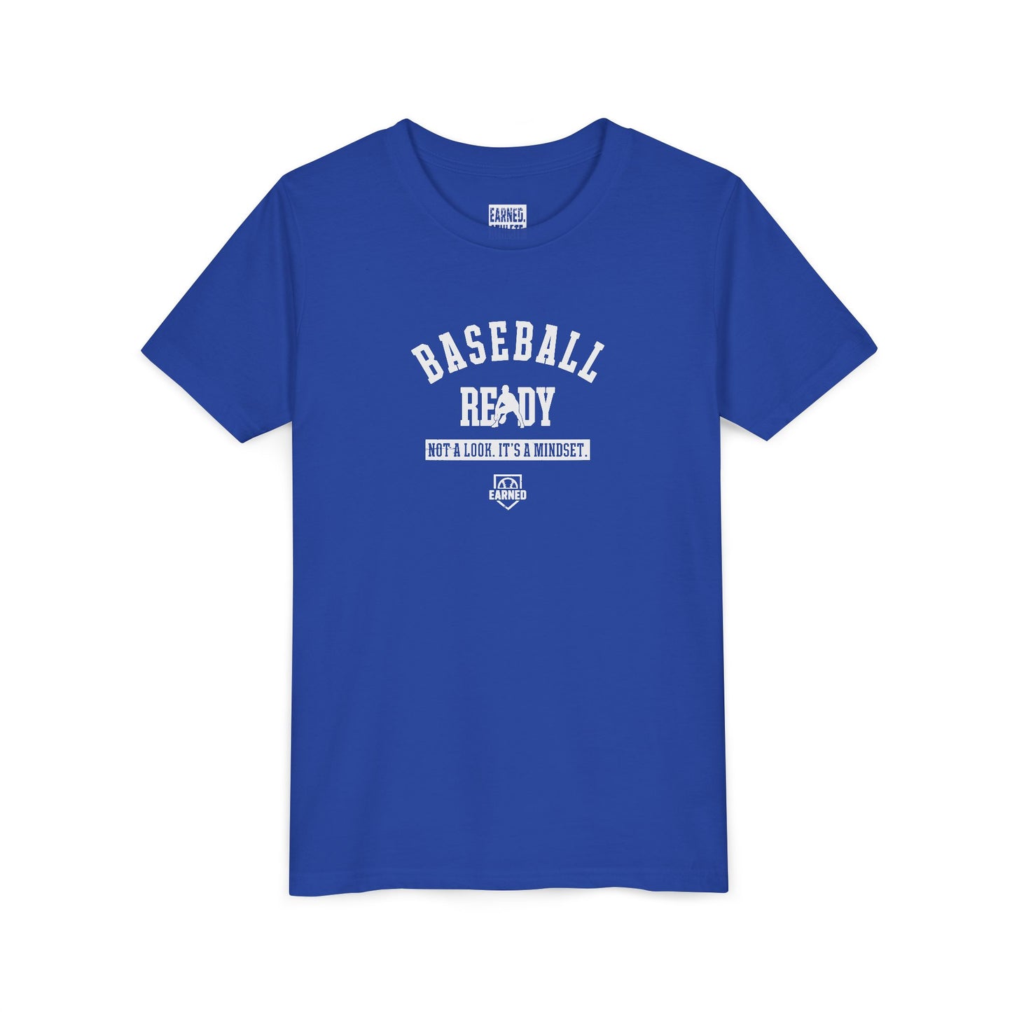 BASEBALL READY Youth Tee (White Font)