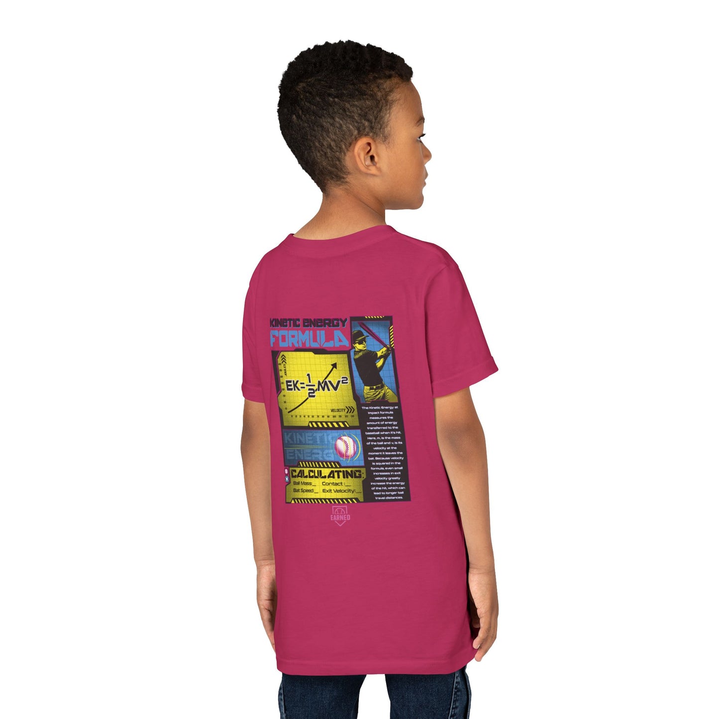 KINTEIC ENERGY FORMULA Youth Tee - BASEBALL IQ Collection