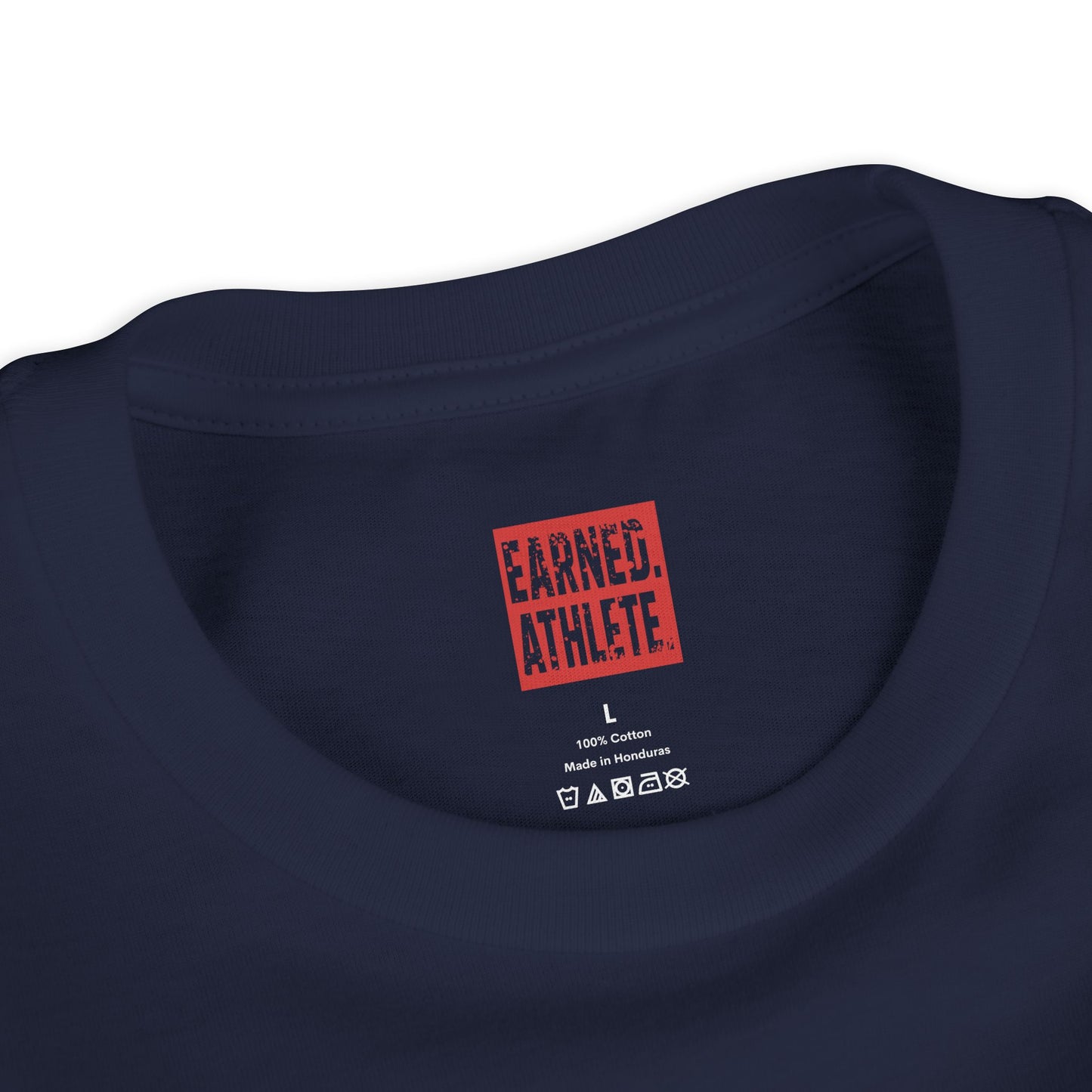 CAGE WORK MAKES GAME WORK Youth Tee (Red Font)