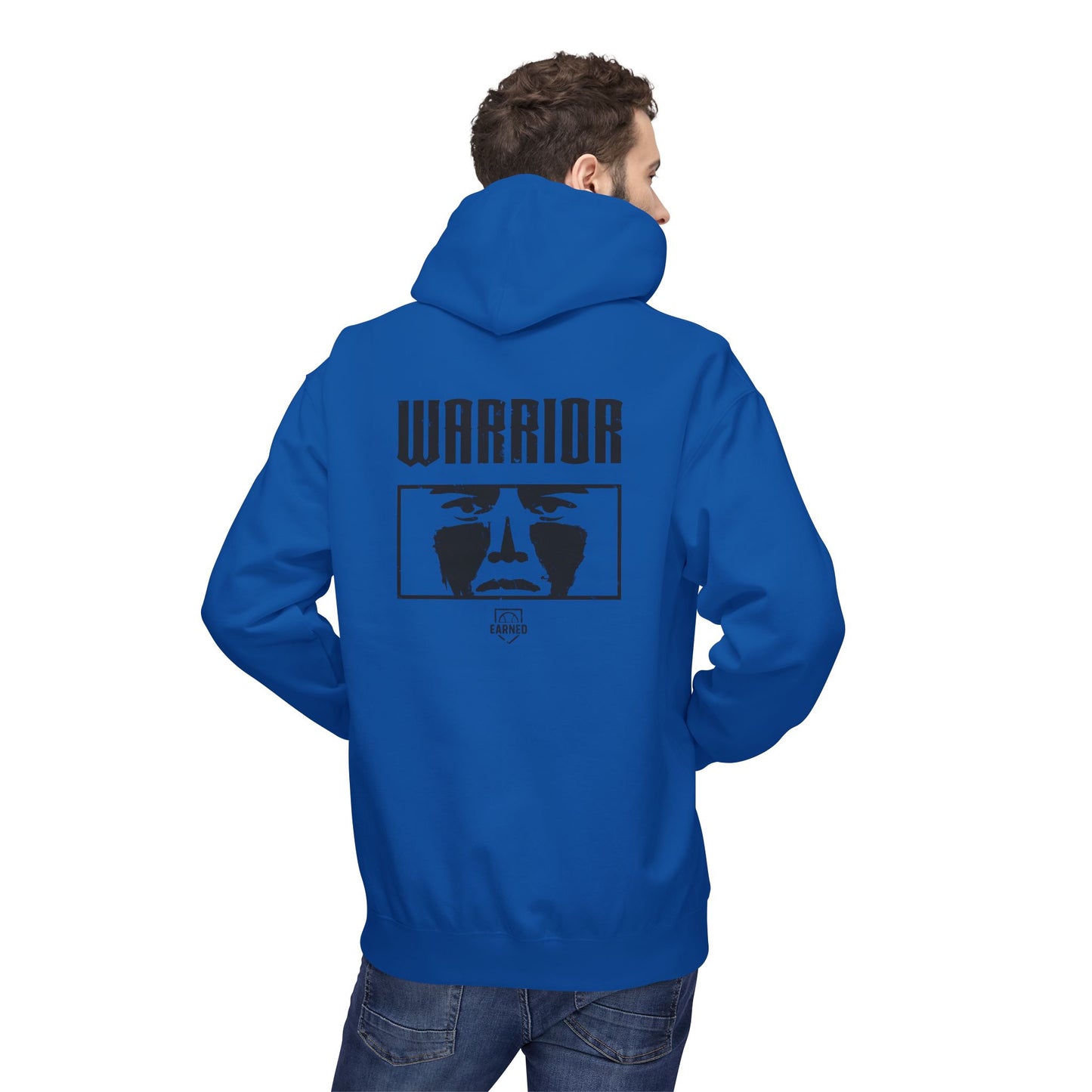 EYE BLACK NATION / WARRIOR Hoodie (Black Font)