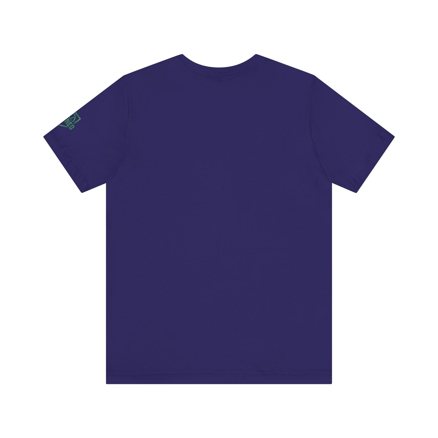 SHOWING UP ADDS UP Tee (Green Camo Font)