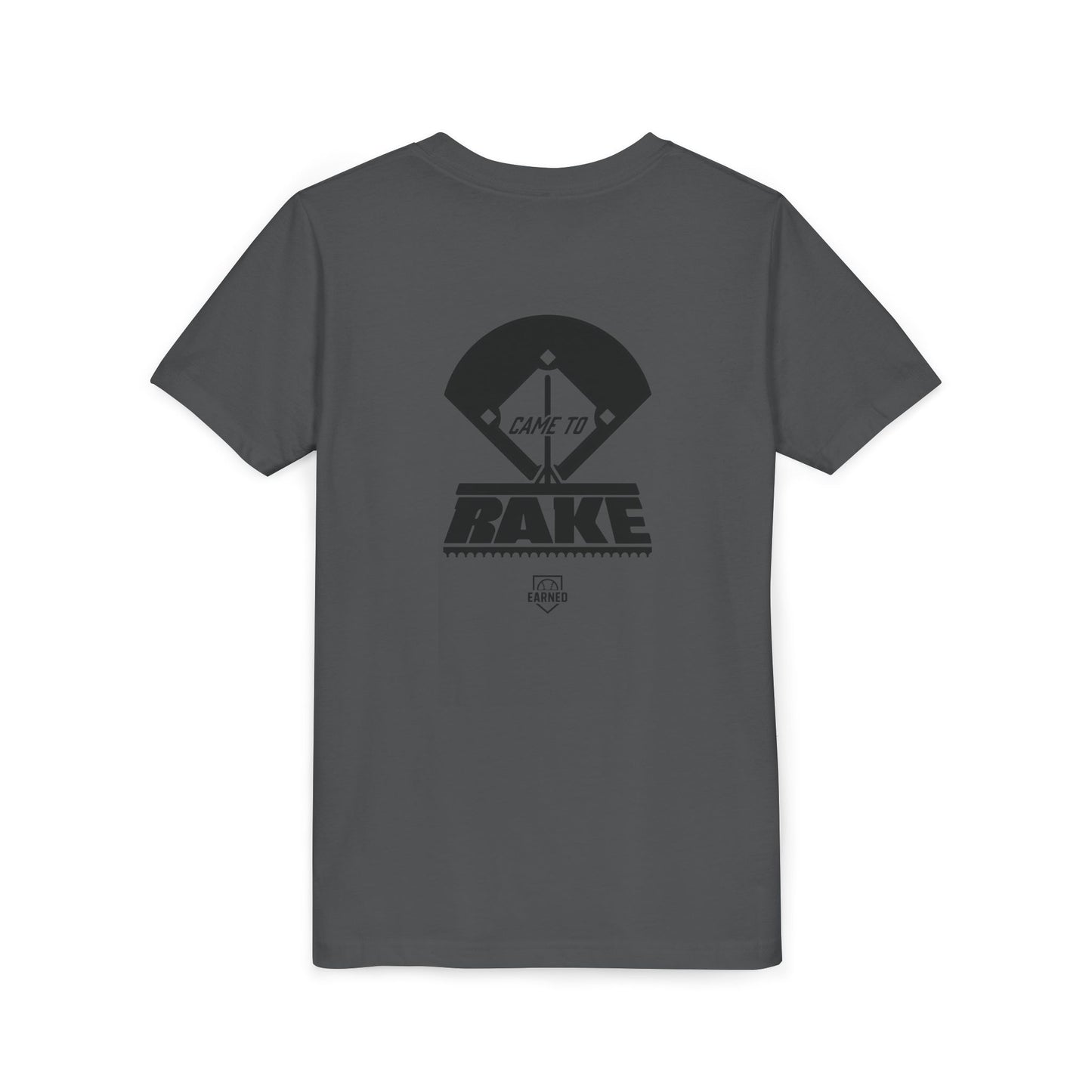 CAME TO RAKE Youth Tee (Black Font)
