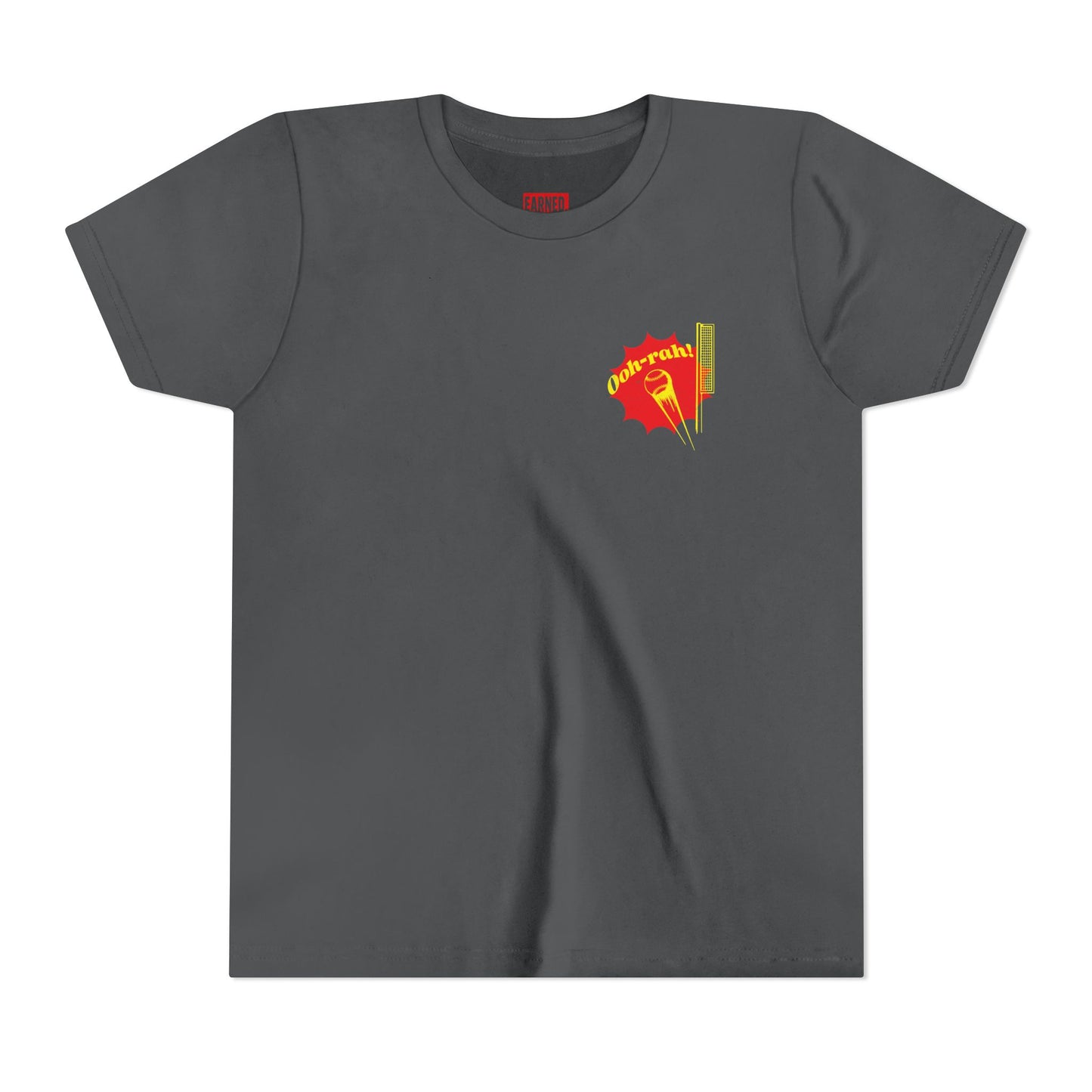 PIECE OF IT Youth Tee (Red Logo) - DUGOUT CHANT Collection