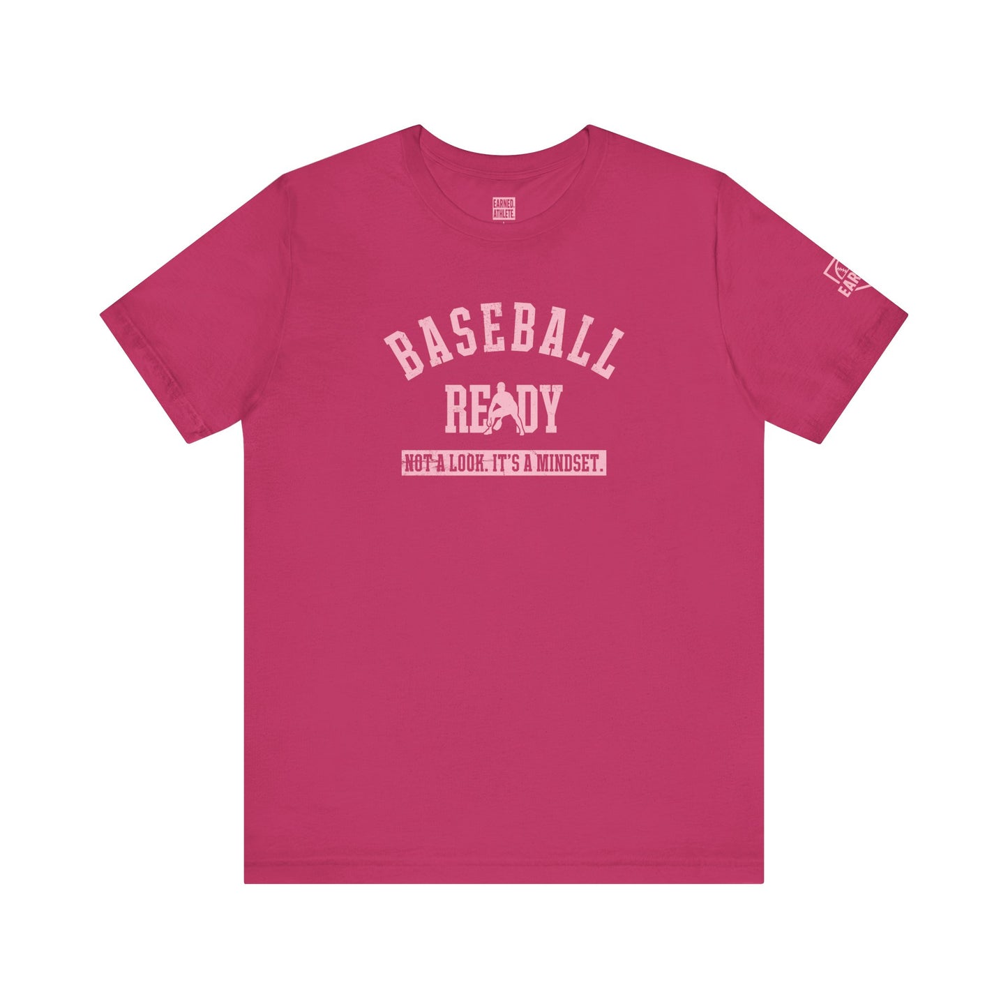 BASEBALL READY Tee (Pink Font)