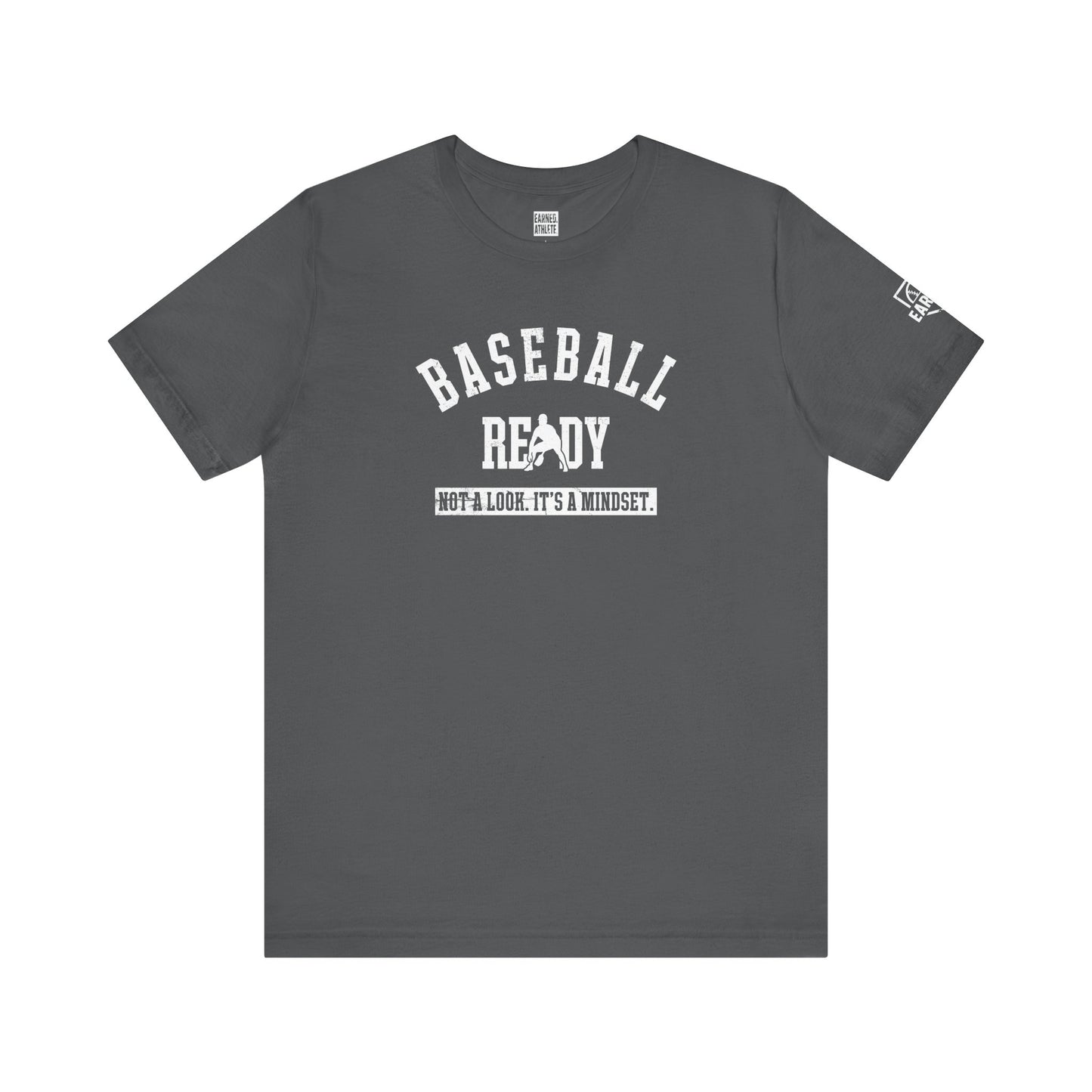 BASEBALL READY Tee (White Font)