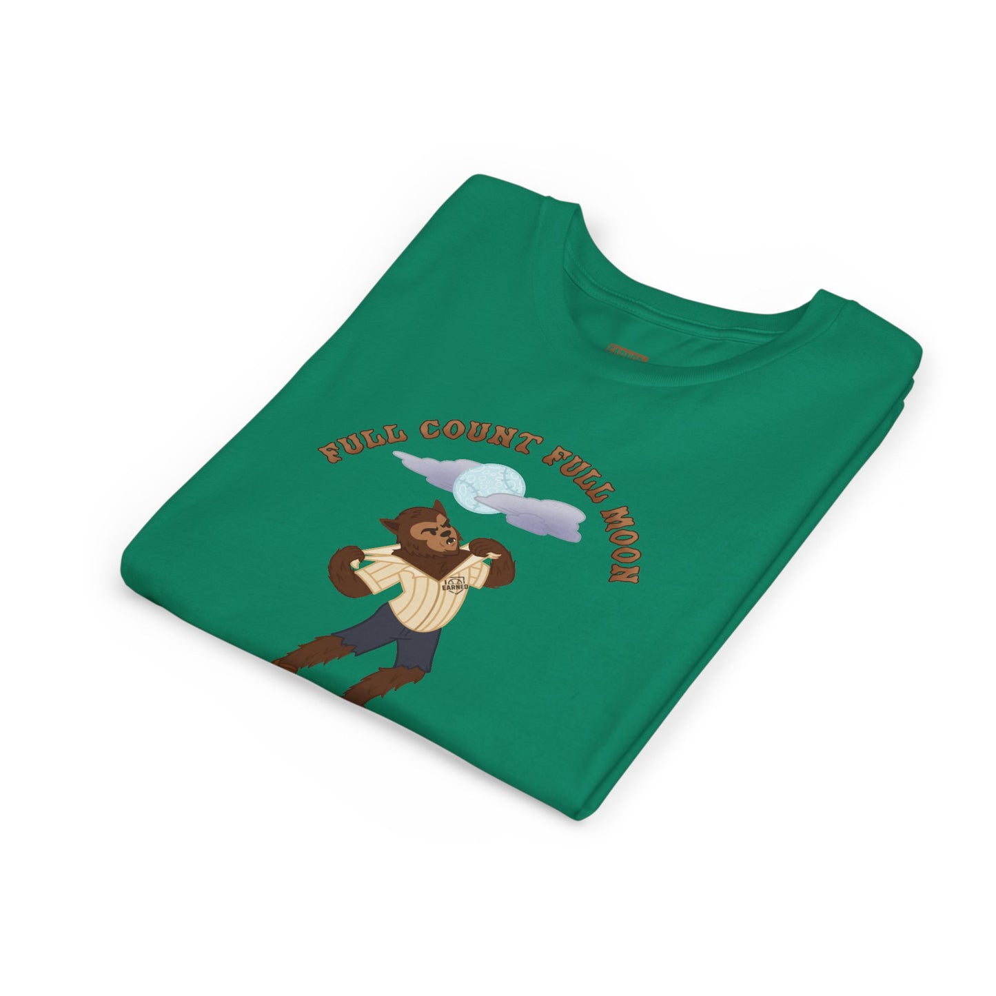 FULL COUNT FULL MOON Youth Tee - BLEACHER CREATURE Collection