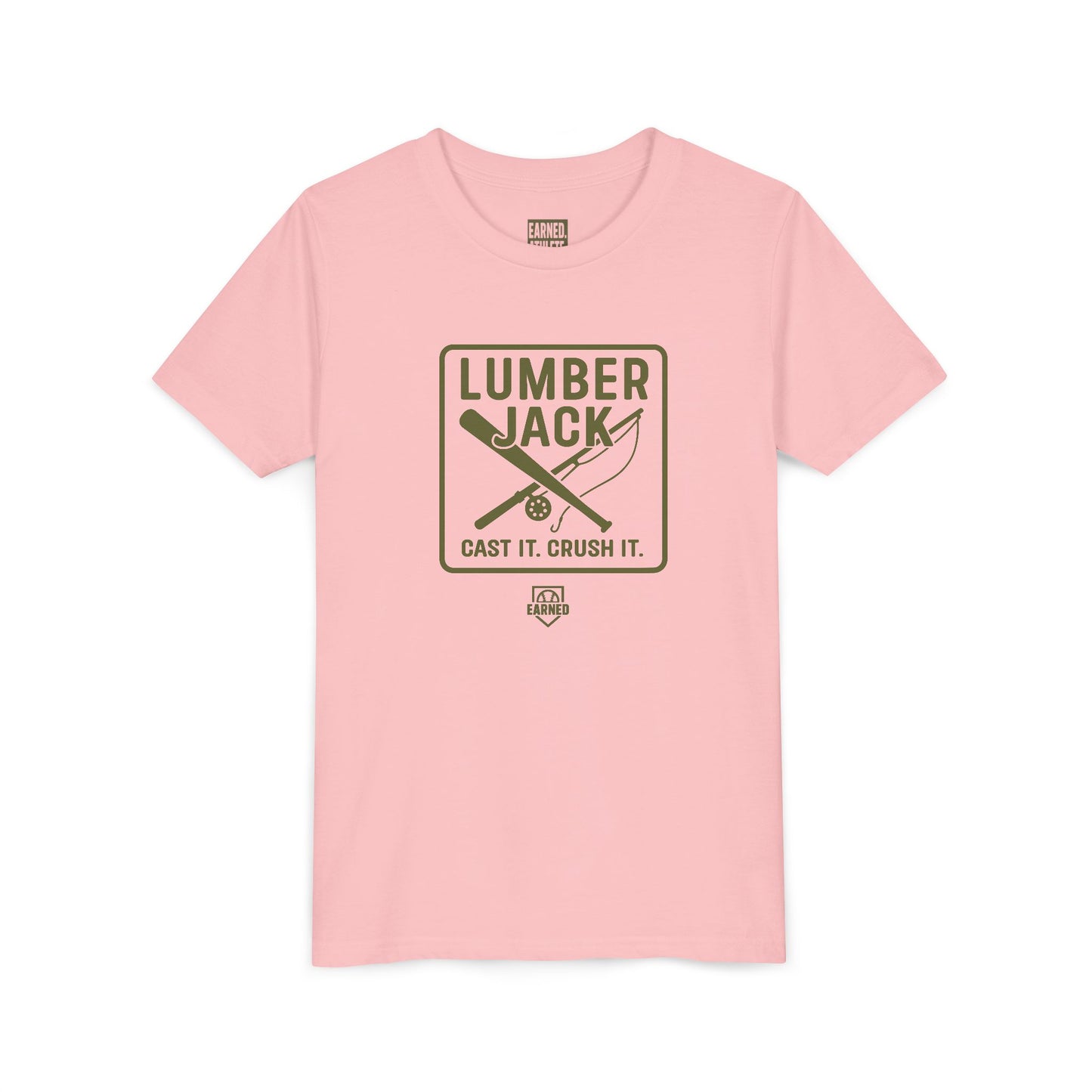CAST IT. CRUSH IT. Youth Tee – LUMBER JACK Collection