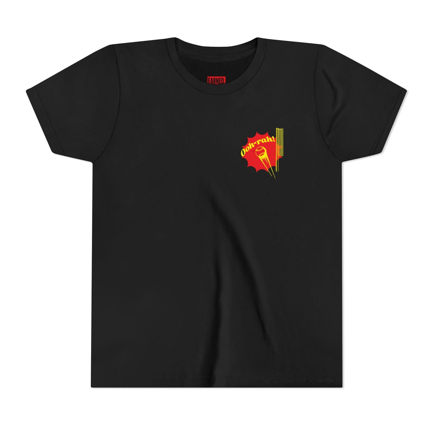 PIECE OF IT Youth Tee (Red Logo) - DUGOUT CHANT Collection