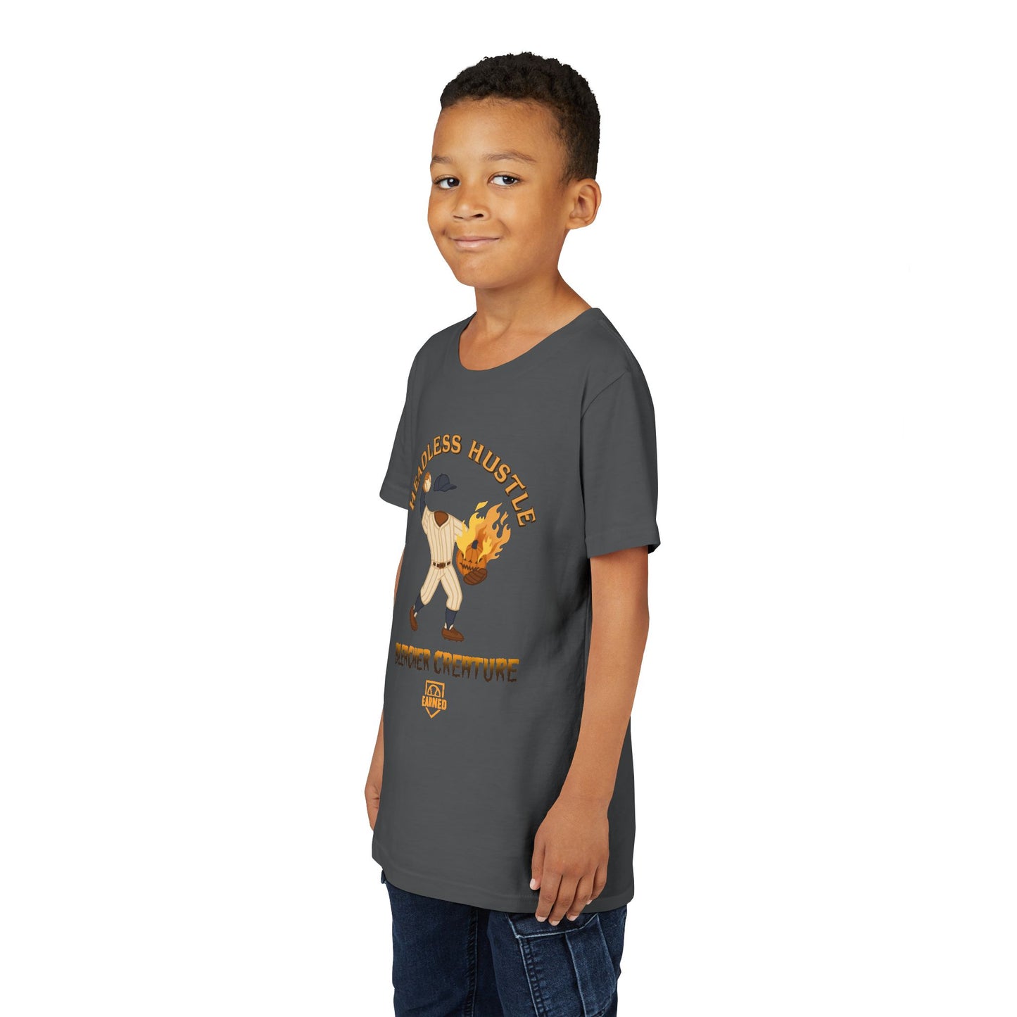 HEADLESS HUSTLE Youth Tee - BLEACHER CREATURE Collection