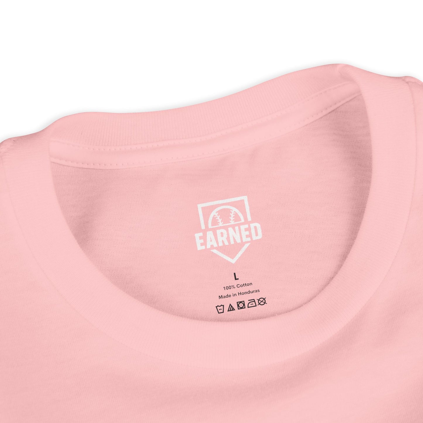 EARNED. ATHLETE. Youth Tee (White Font)