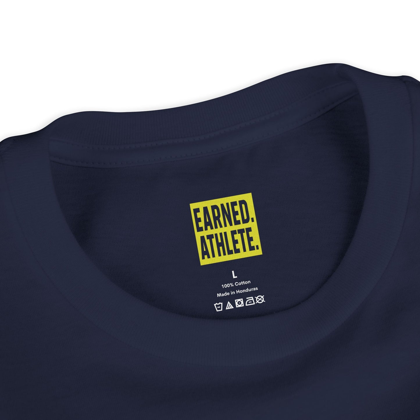 PRACTICE AIN'T OVER TILL THE LIGHTS SHUT OFF Youth Tee (Yellow Font)