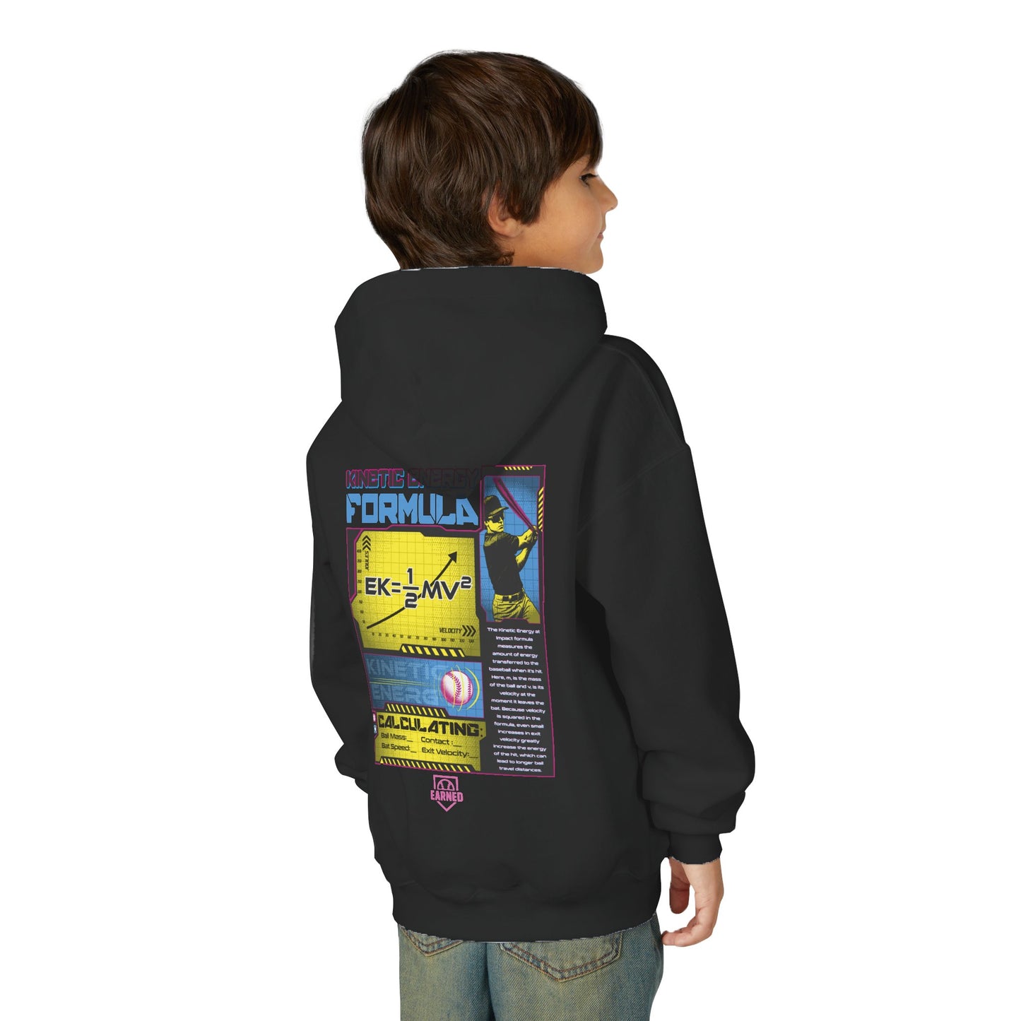 KINTEIC ENERGY FORMULA Youth Hoodie - BASEBALL IQ Collection