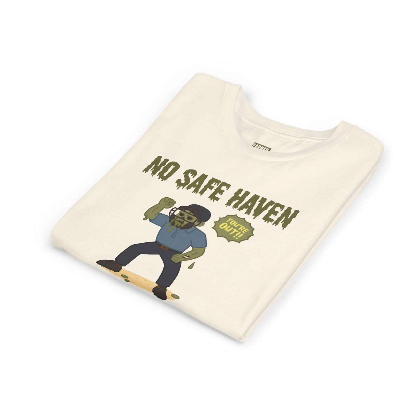 NO SAFE HAVEN Youth Tee - BLEACHER CREATURE Collection
