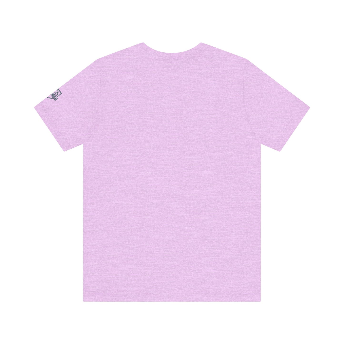 SHOWING UP ADDS UP TEE (White & Gray Camo Font)