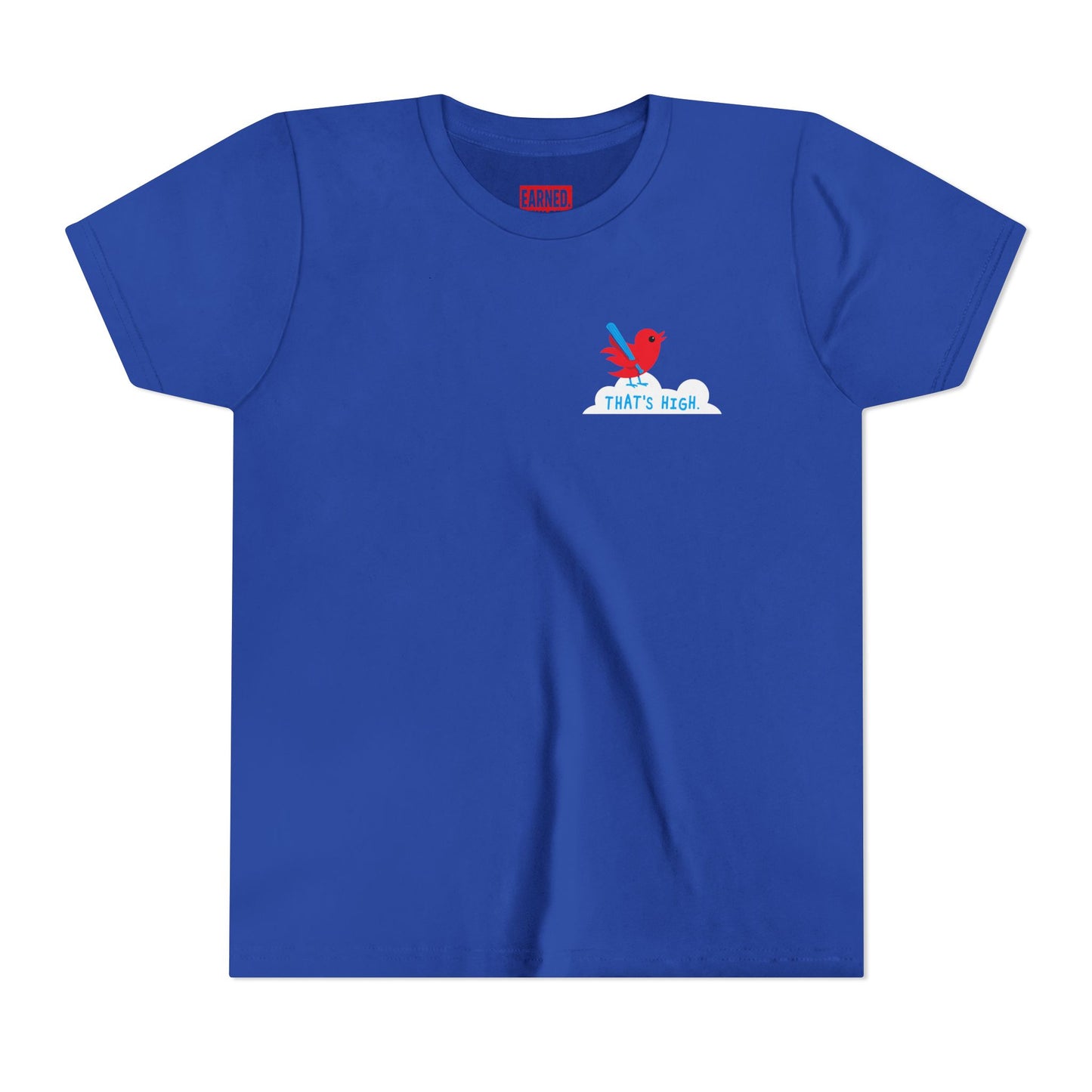 THAT'S HIGH Youth Tee (Red Bird) - Dugout Collection