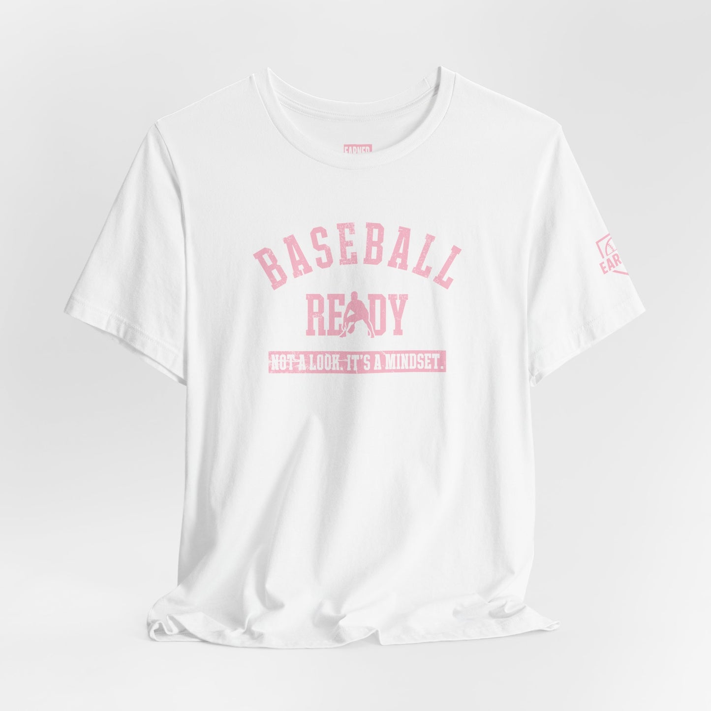 BASEBALL READY Tee (Pink Font)
