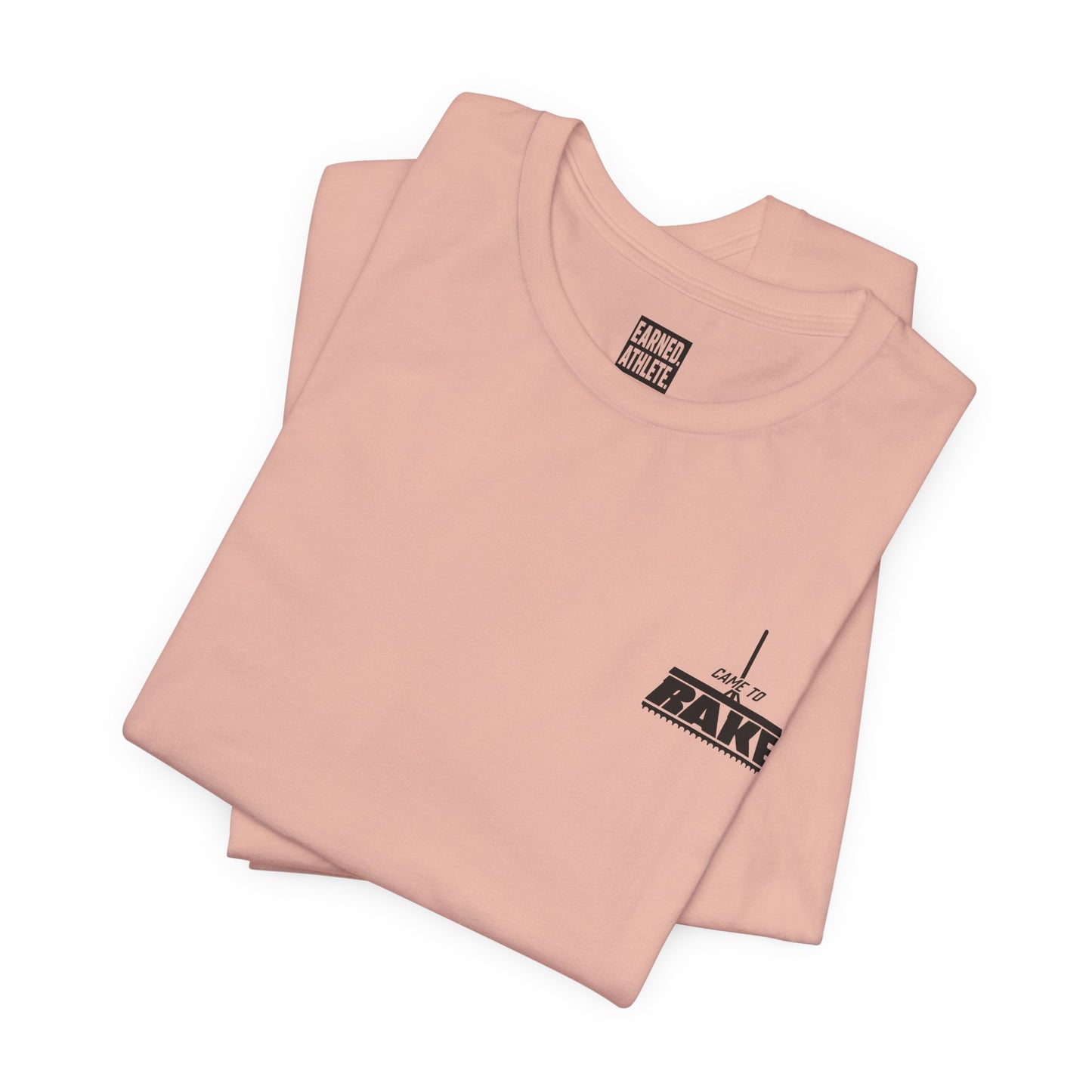 CAME TO RAKE Tee (Black Font)