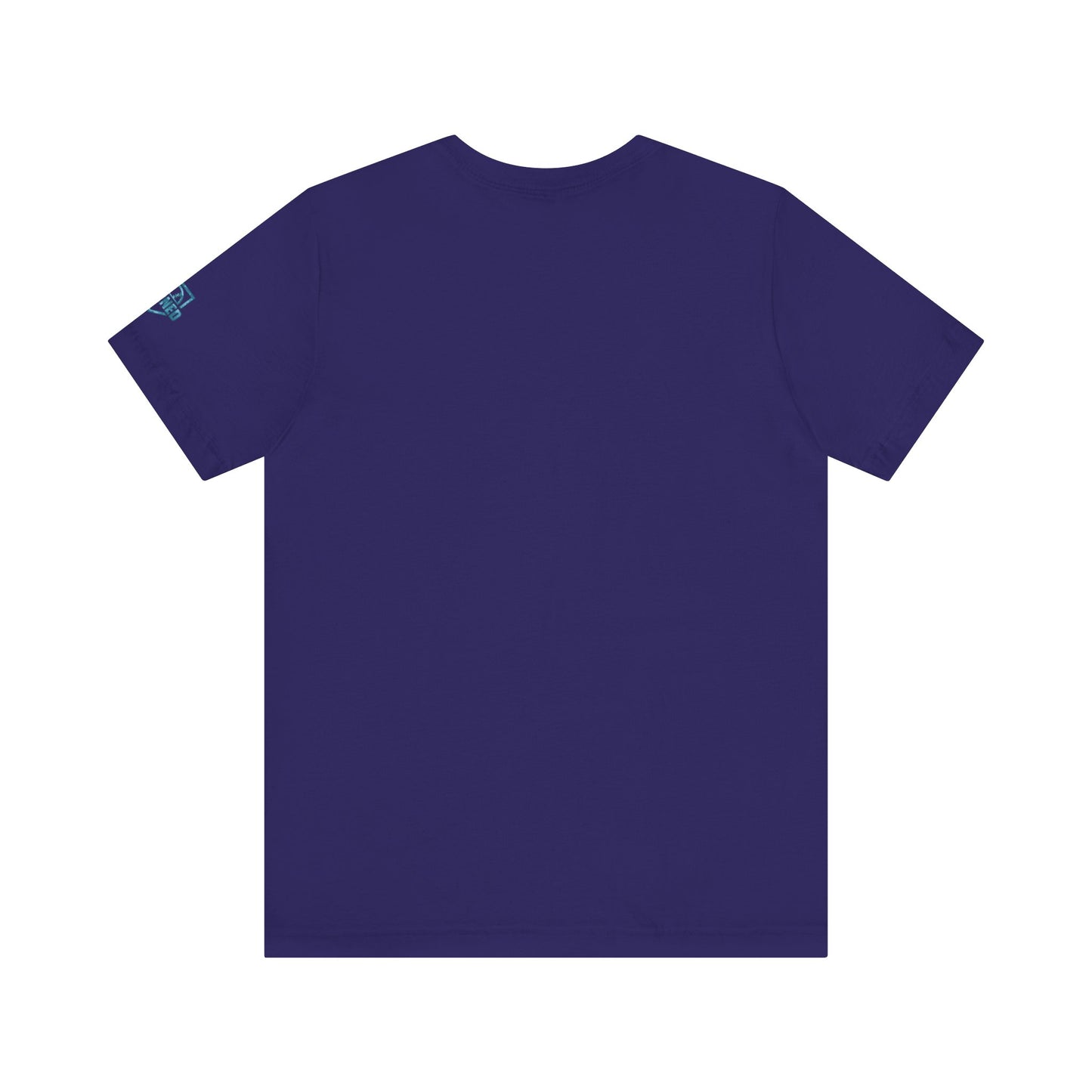 SHOWING UP ADDS UP Tee (Blue Camo Font)
