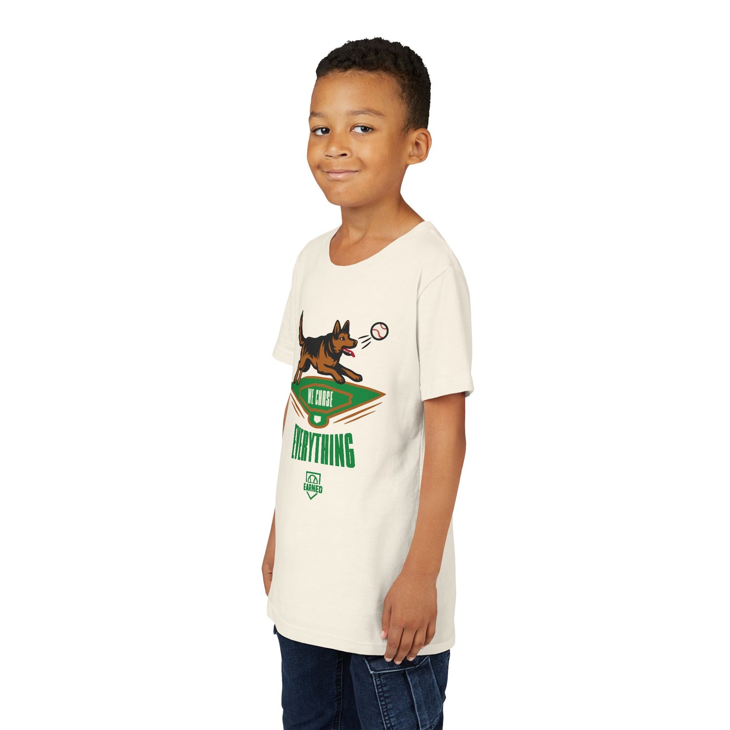 WE CHASE EVERYTHING Youth Tee - BARK PARK Collection