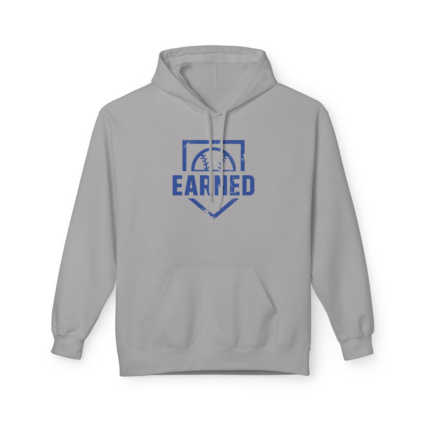 EARNED Logo Hoodie (Blue Font)