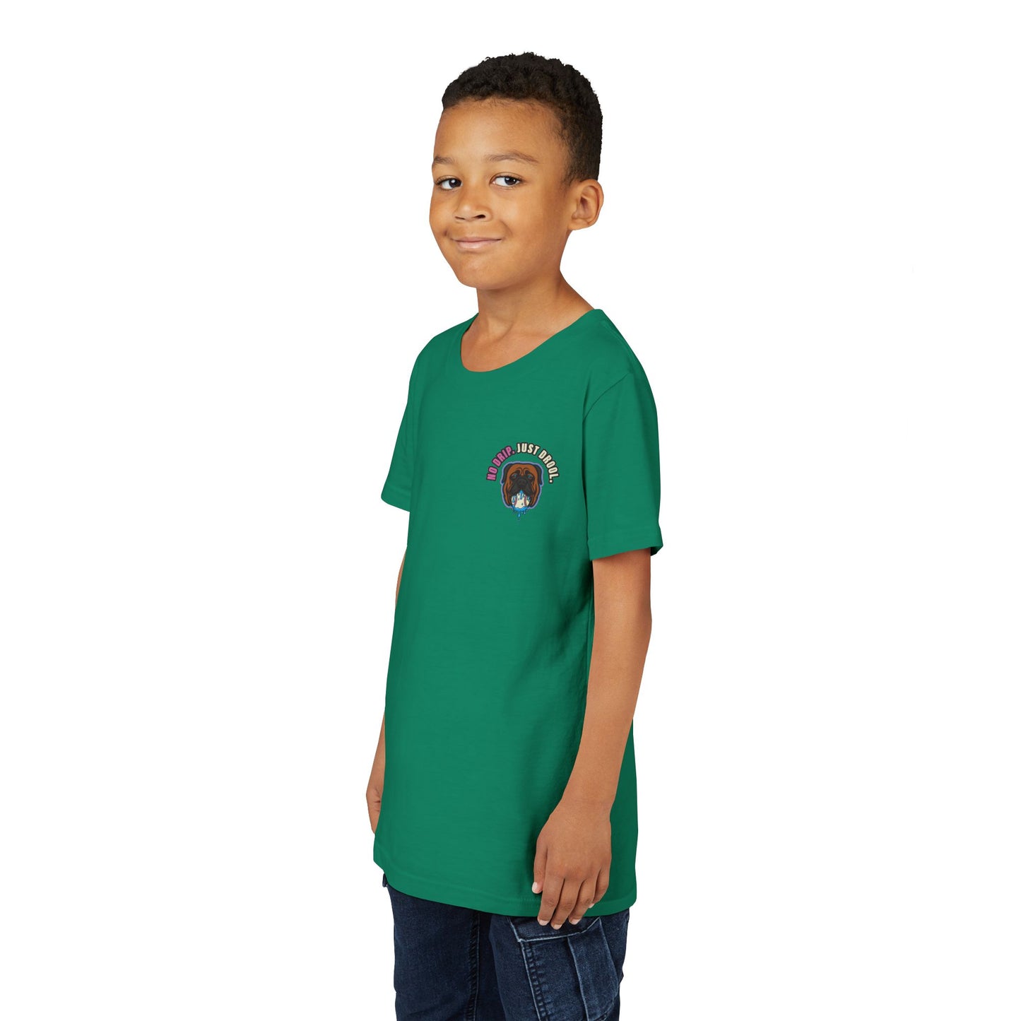 NO DRIP. JUST DROOL. Youth Tee - BARK PARK Collection
