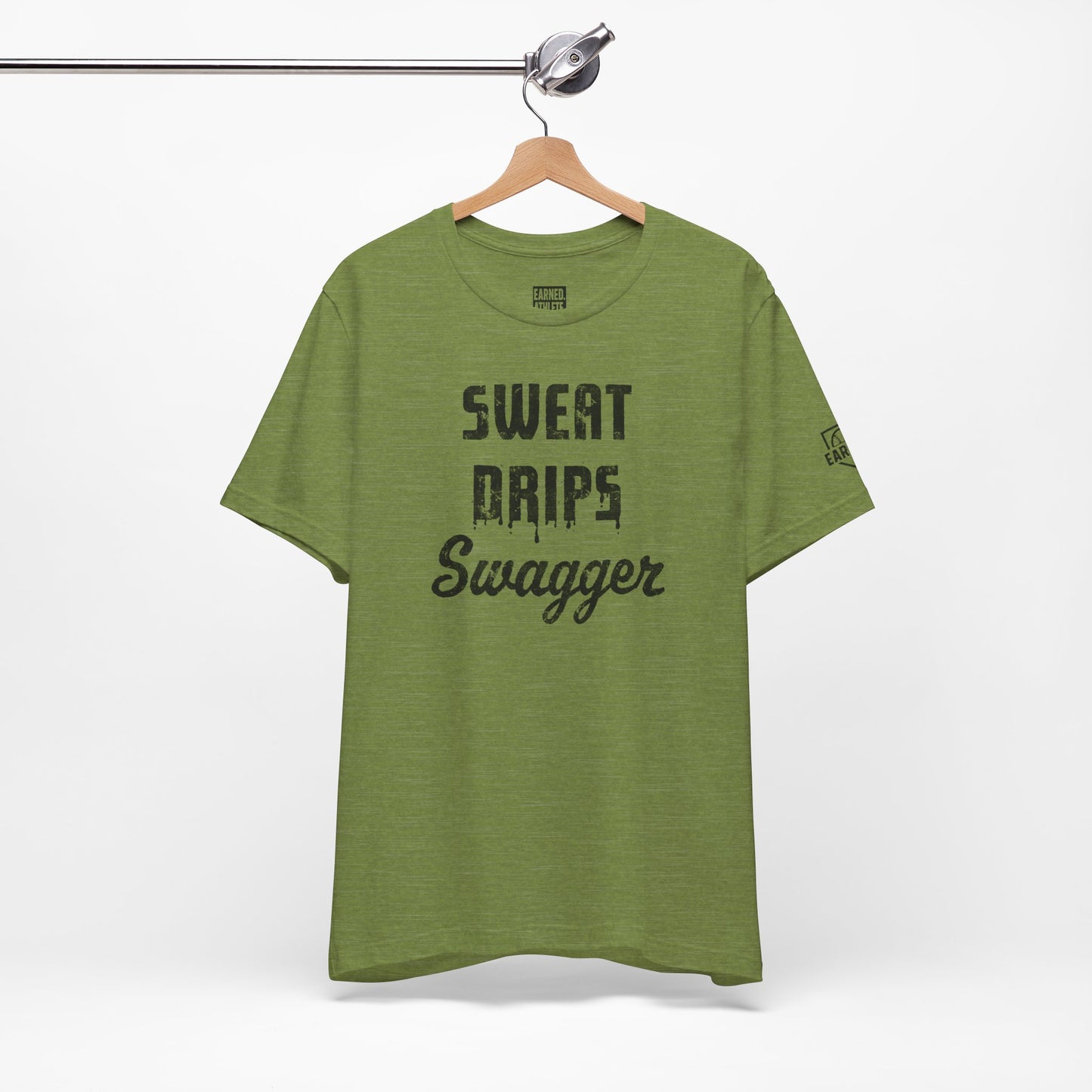 SWEAT DRIPS SWAGGER Tee (Black Font)