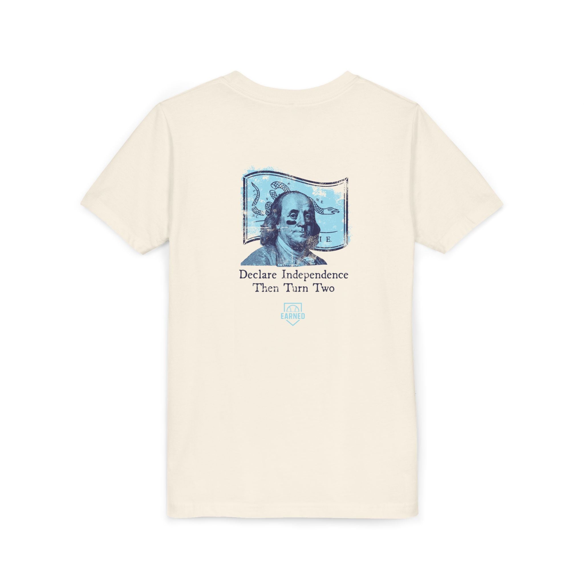 TURN TWO WITH BEN Youth Tee (Blue Logo)