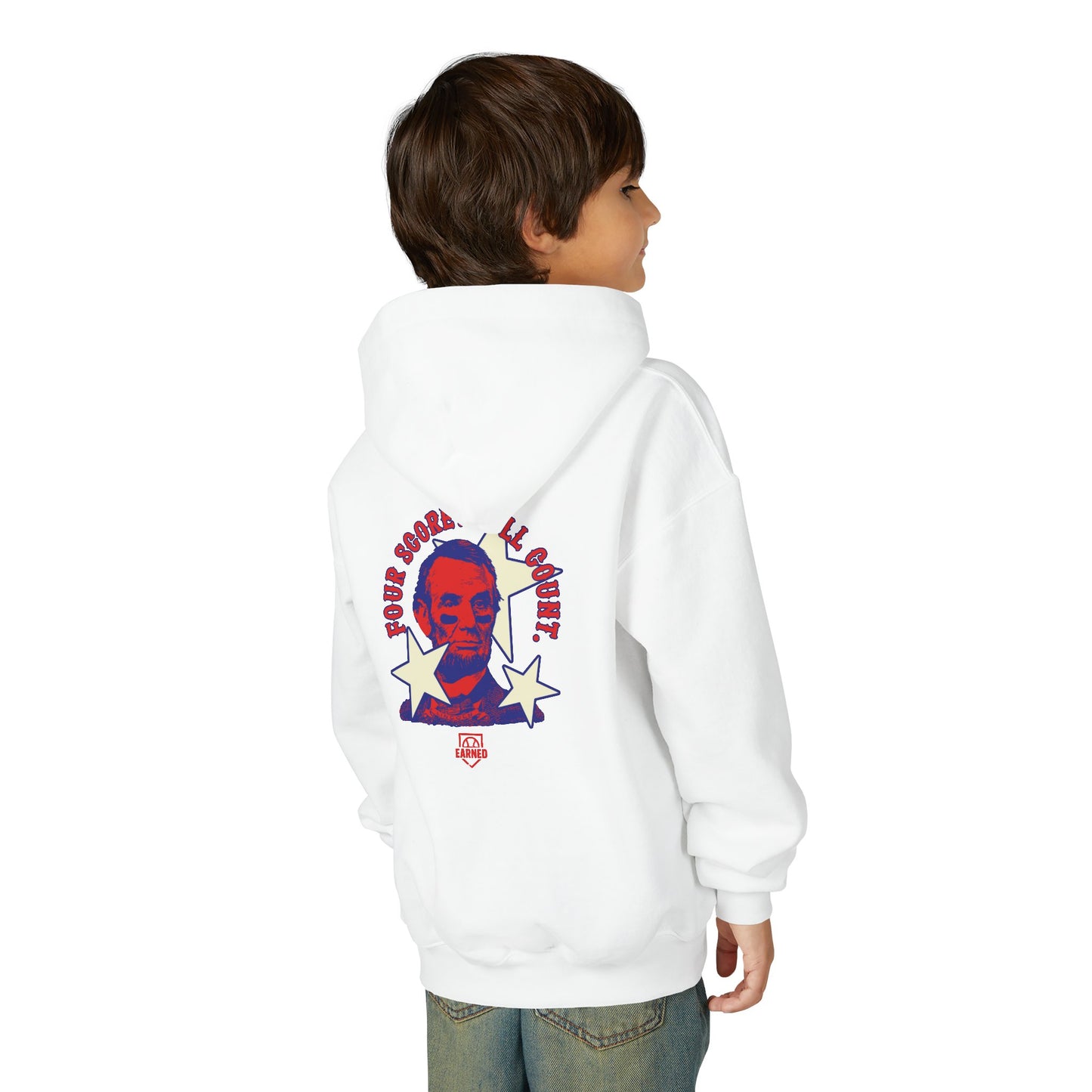 FOUR SCORE, FULL COUNT Youth Hoodie - AMERICA 250 Collection