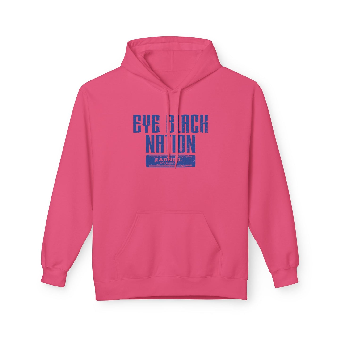 EYE BLACK NATION / WARRIOR Hoodie (Blue Font)